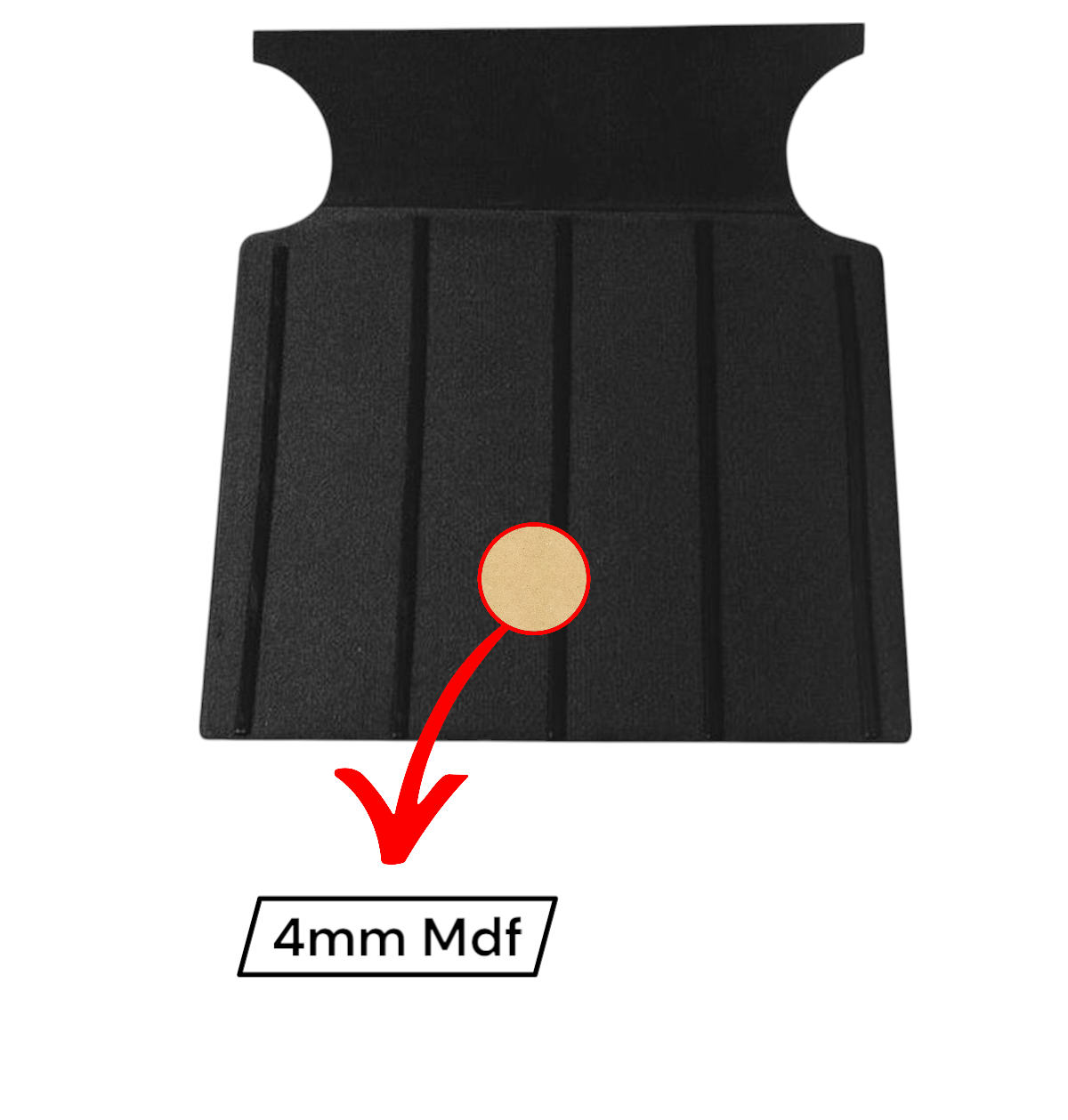 131 KARTAL ÇITALI BAGAJ HALISI YM 86 - 95  SİYAH