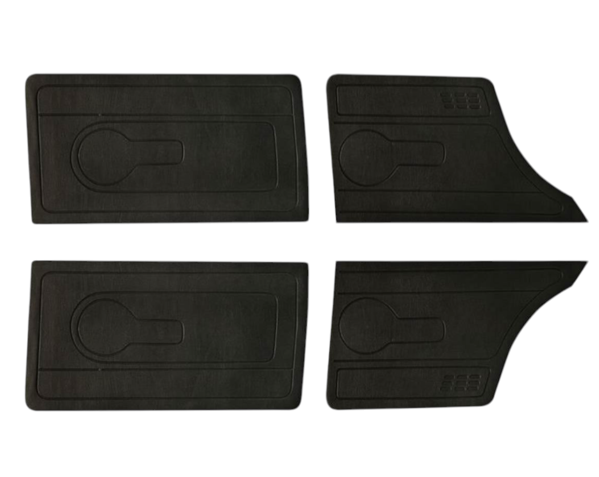 131 ŞAHİN - KARTAL DÜZ KAPI İÇ PANELLERİ SİYAH