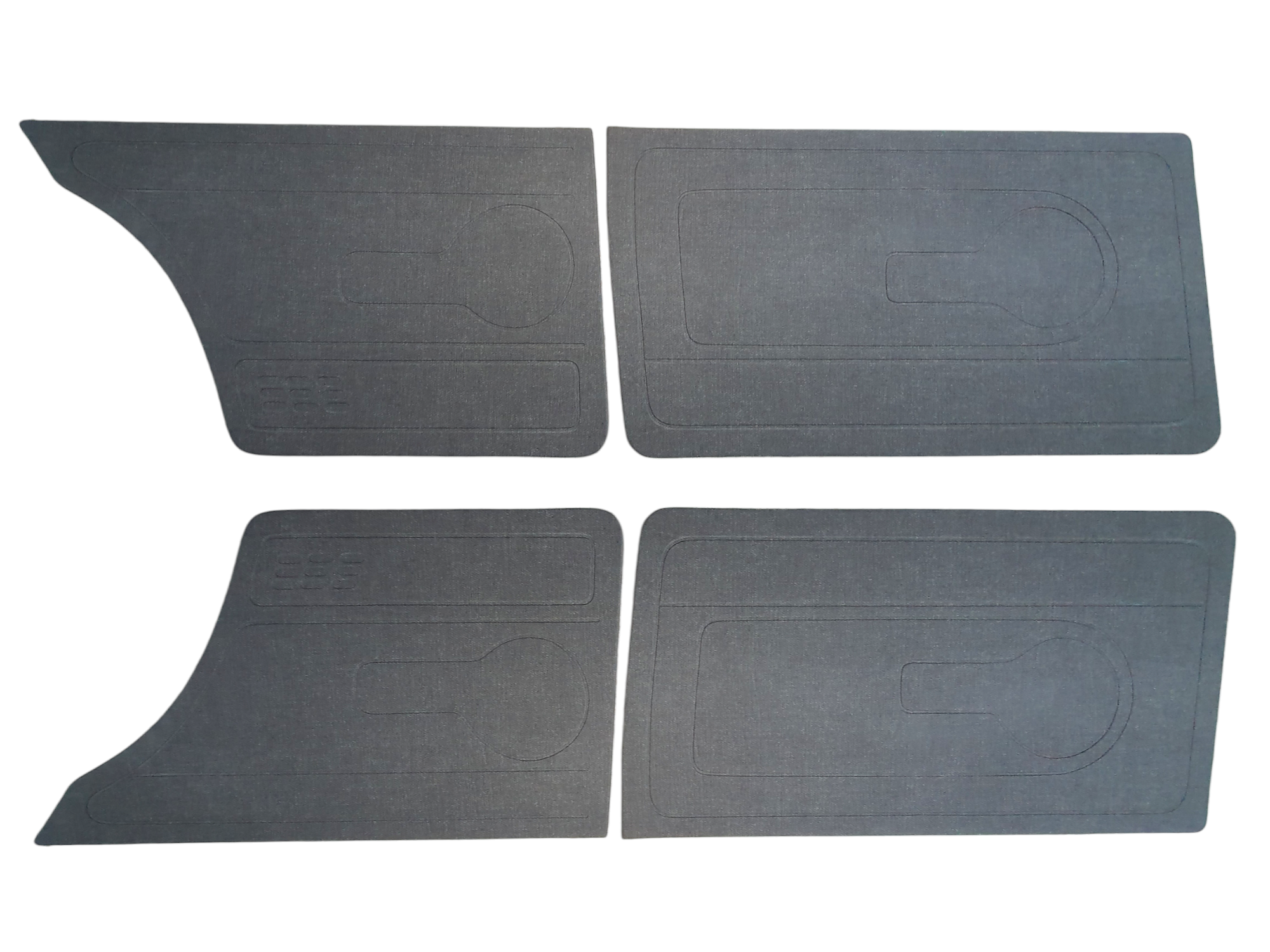 131 ŞAHİN - KARTAL DÜZ KAPI İÇ PANELLERİ GRİ