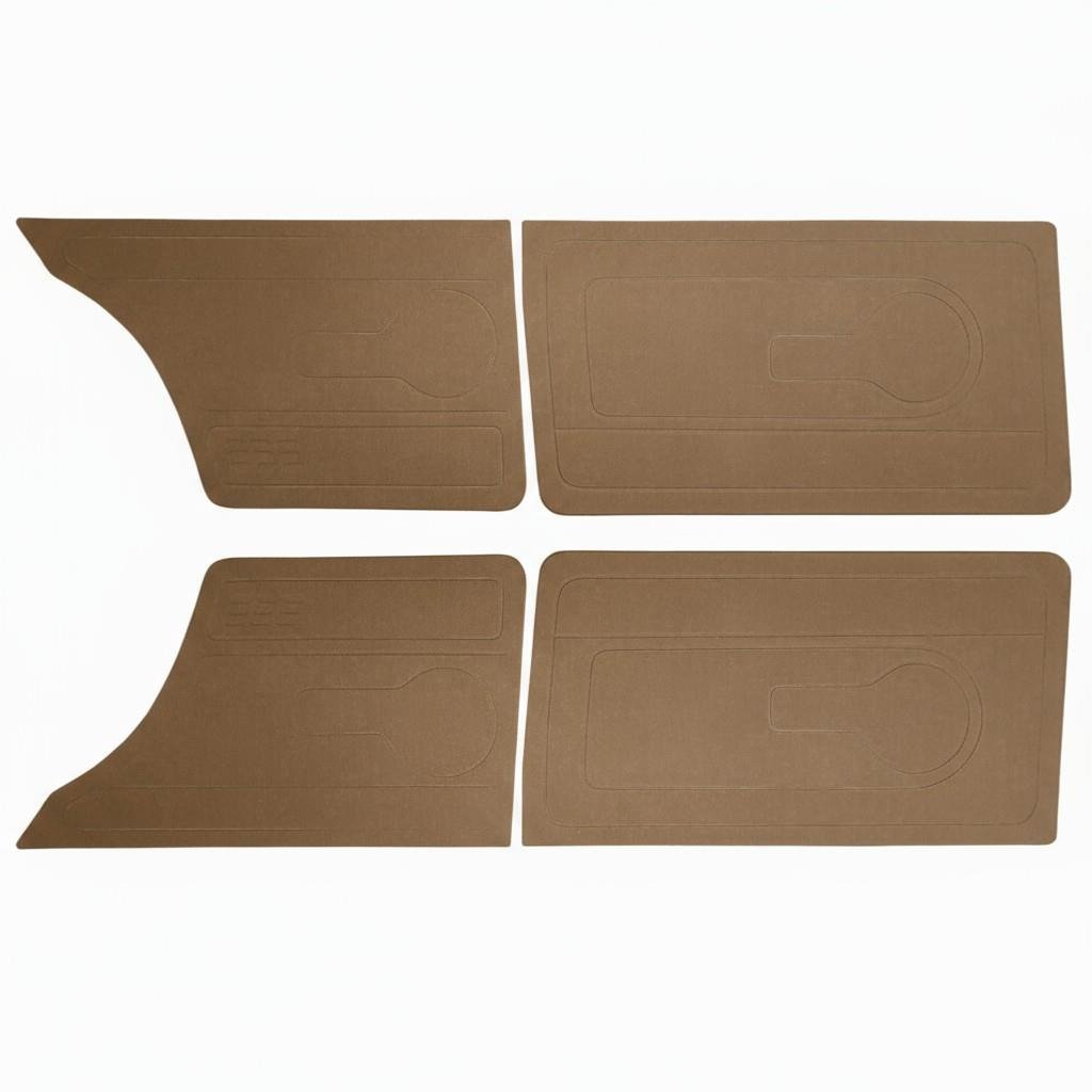 131 ŞAHİN - KARTAL DÜZ KAPI İÇ PANELLERİ KAHVE