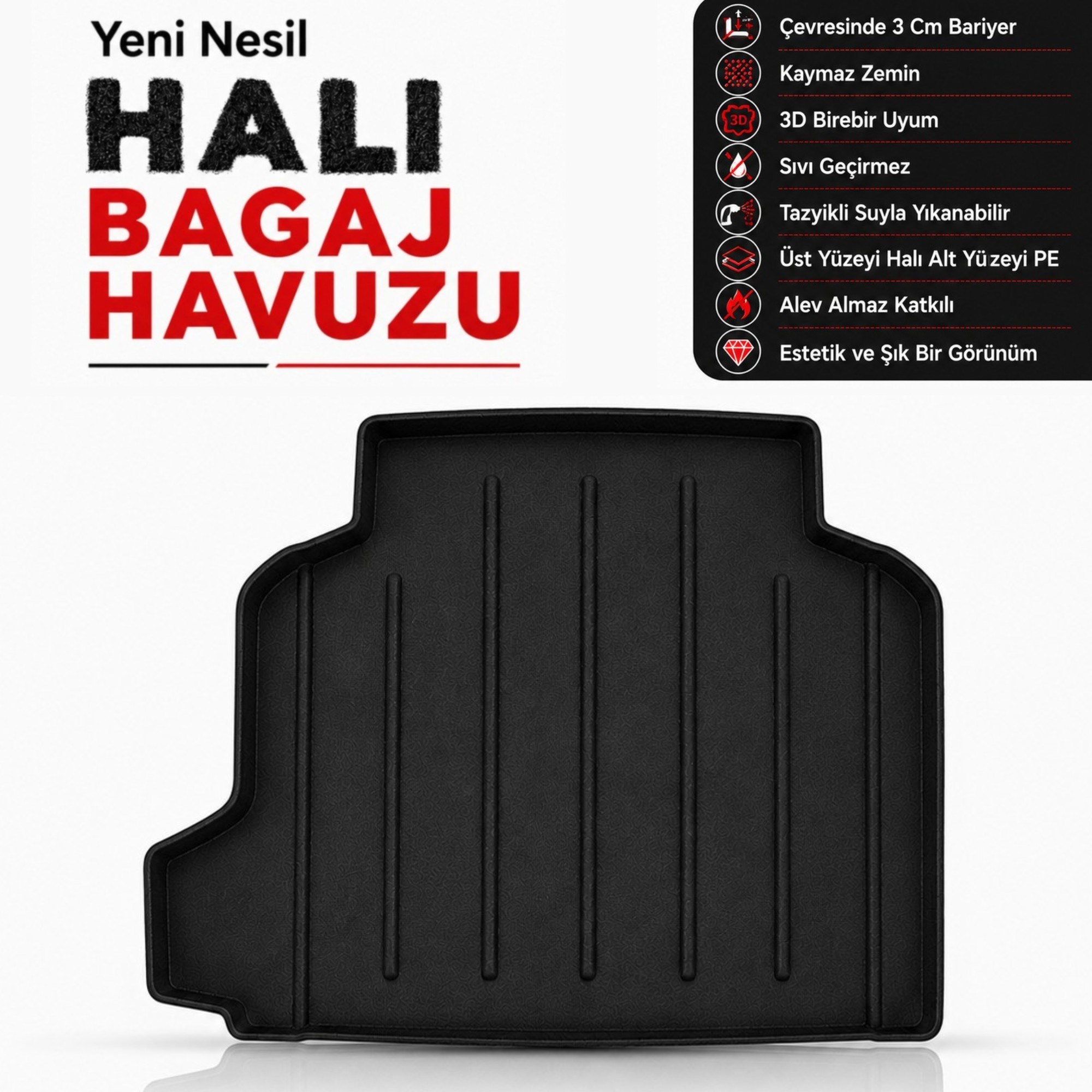 Alfa Romeo Giulia Halı Bagaj Havuzu (2017 Sonrası)