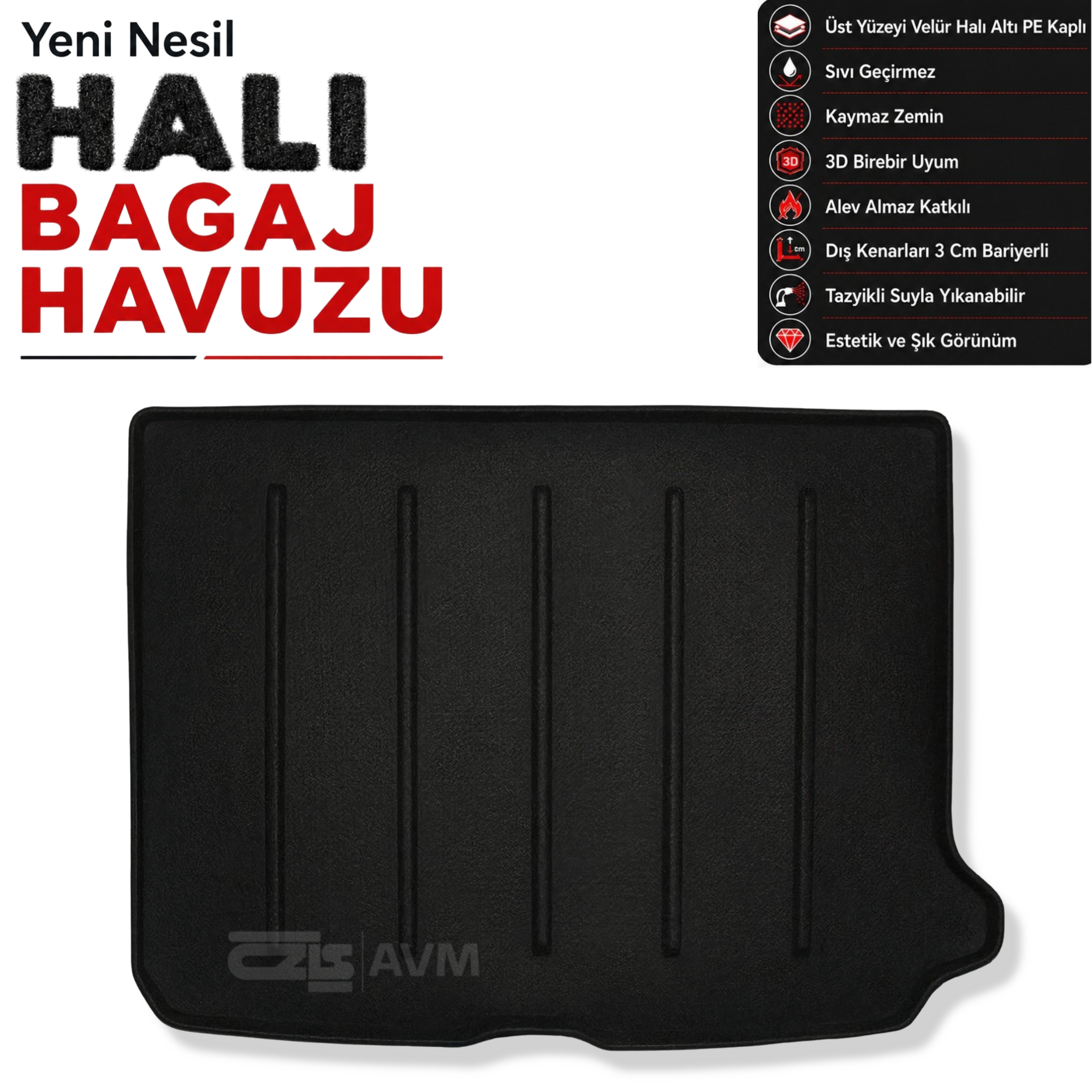 Audi Q2 Halı Bagaj Havuzu (2021 Sonrası)