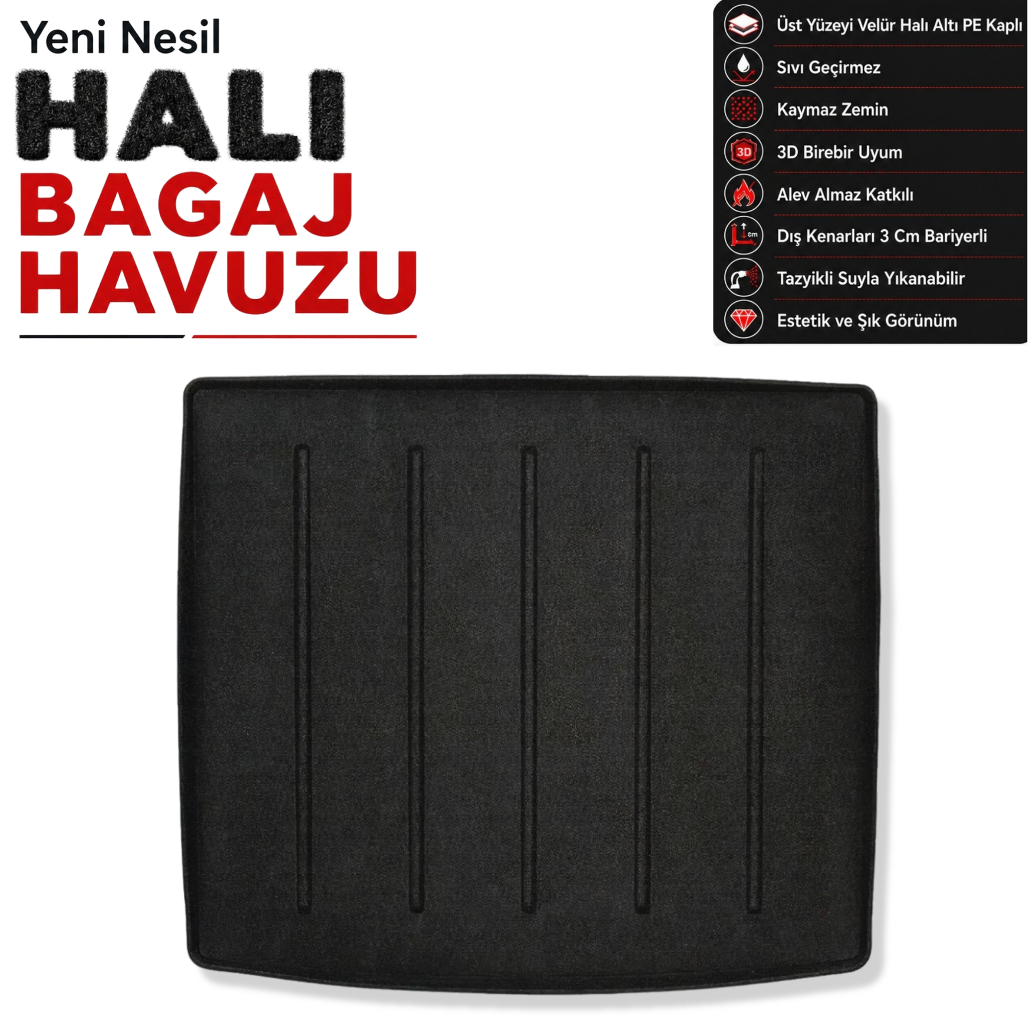 Audi Q3 Halı Bagaj Havuzu (2021 Sonrası)