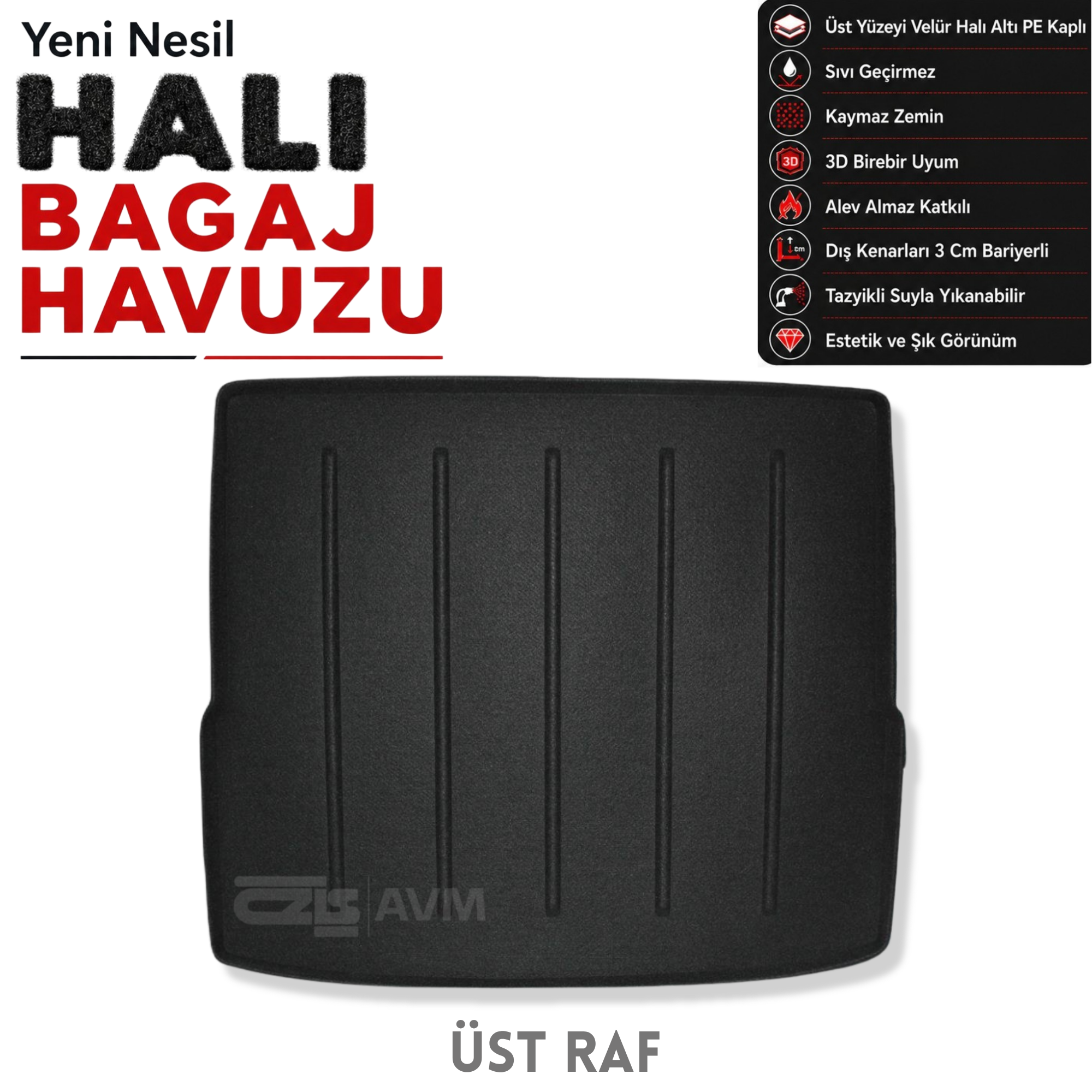 Audi Q4 Sportback Halı Bagaj Havuzu (2023 Sonrası)