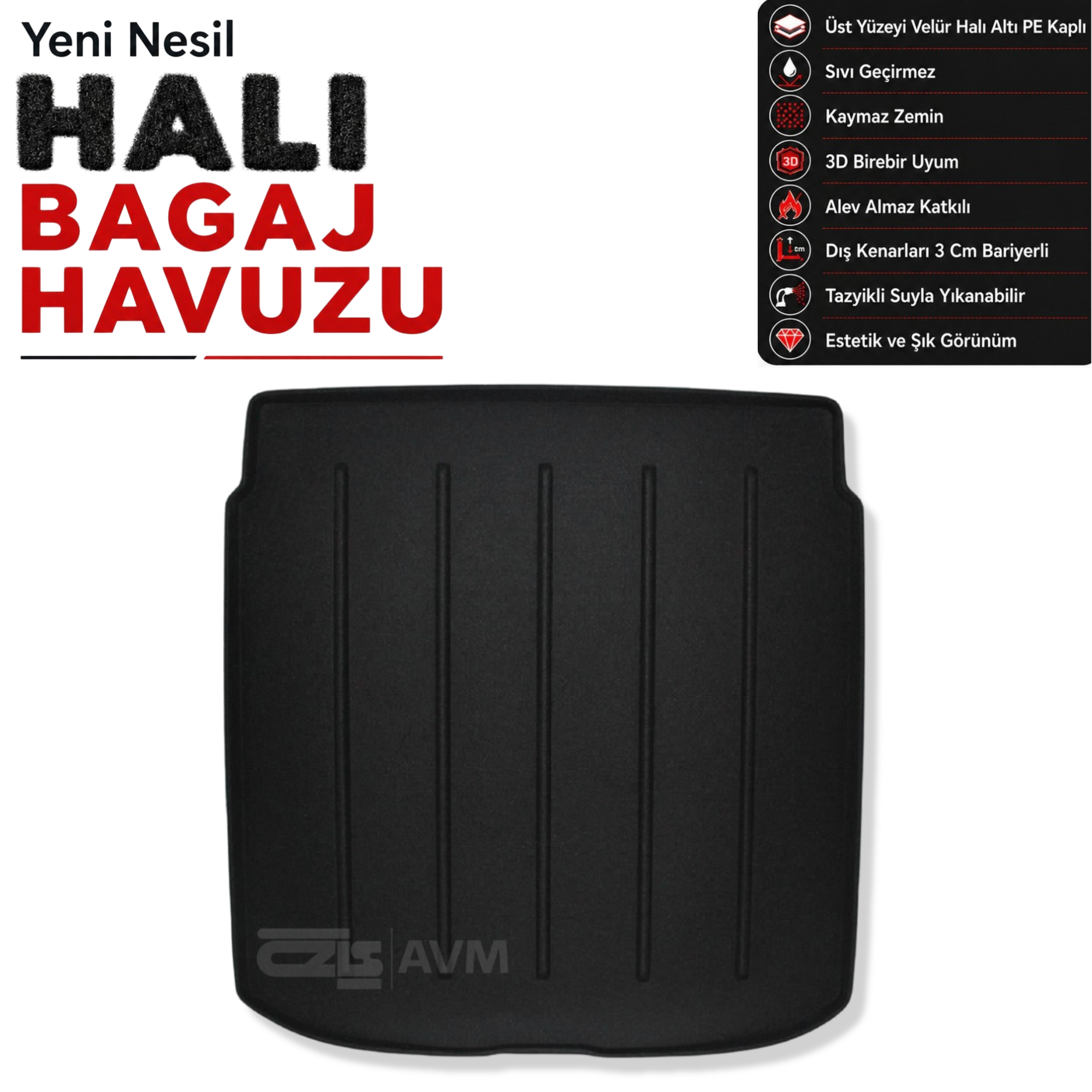 Audi A5 Halı Bagaj Havuzu (2025 Sonrası)