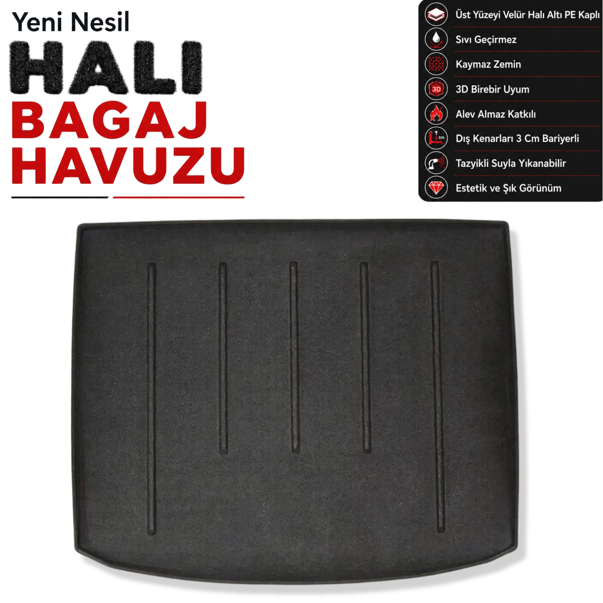 BMW 2 Active Tourer Halı Bagaj Havuzu F45 (2014 - 2024 Arası)