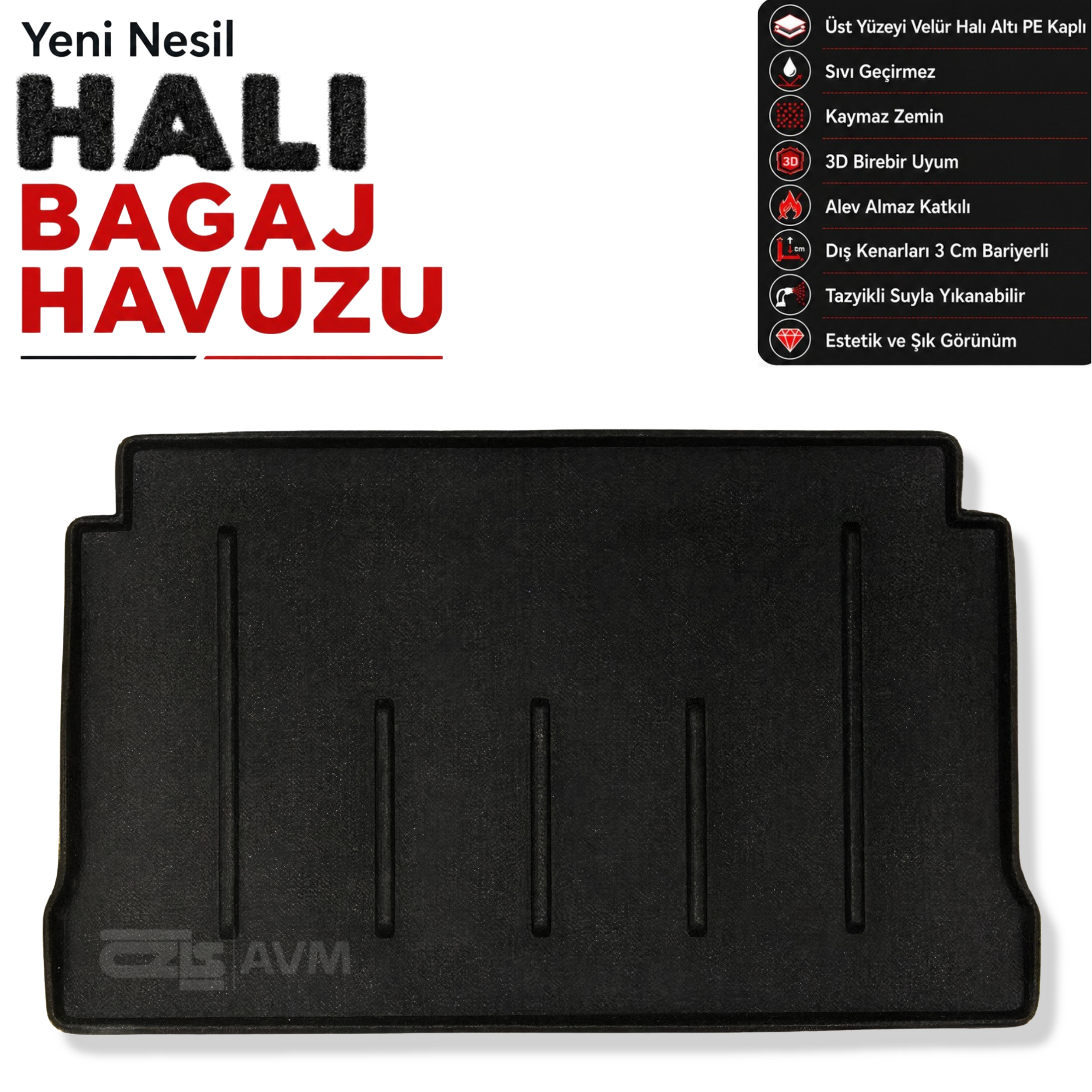 BMW i3  Halı Bagaj Havuzu L01 (2018 Sonrası)