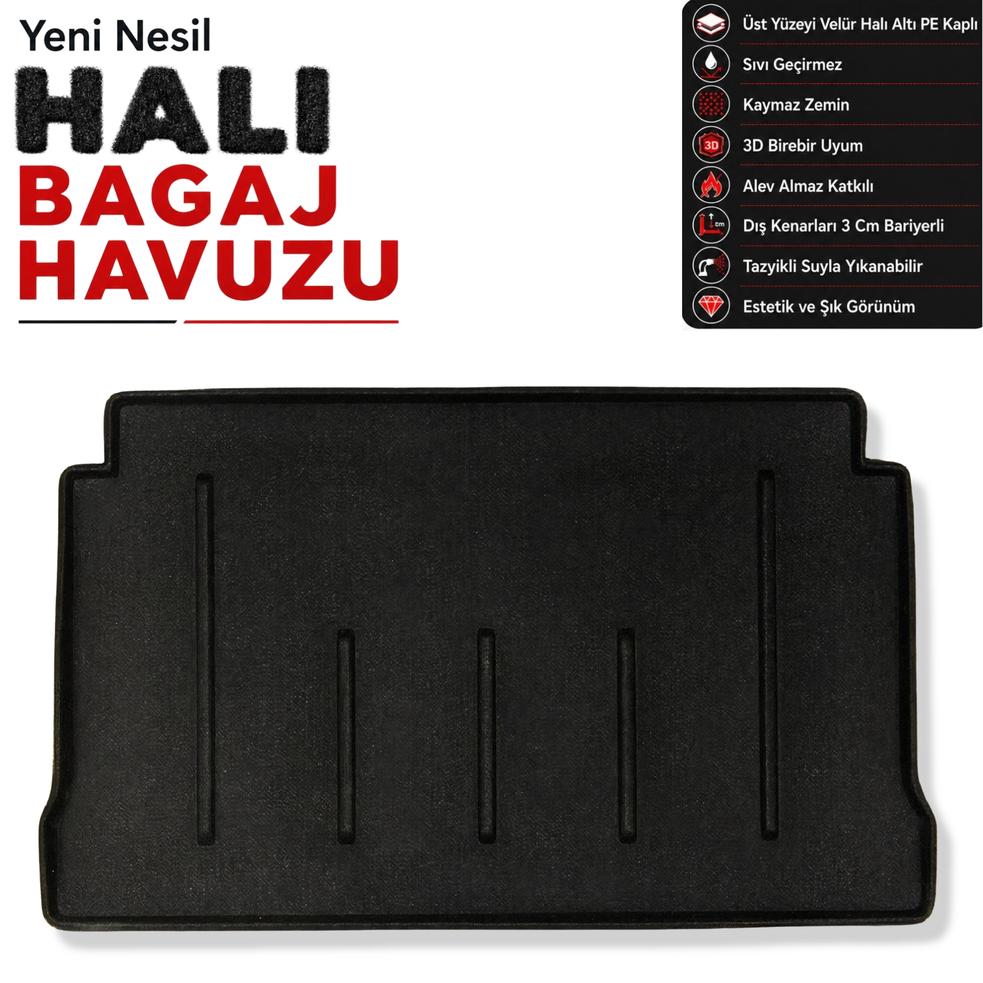 BMW i3  Halı Bagaj Havuzu L01 (2018 Sonrası)