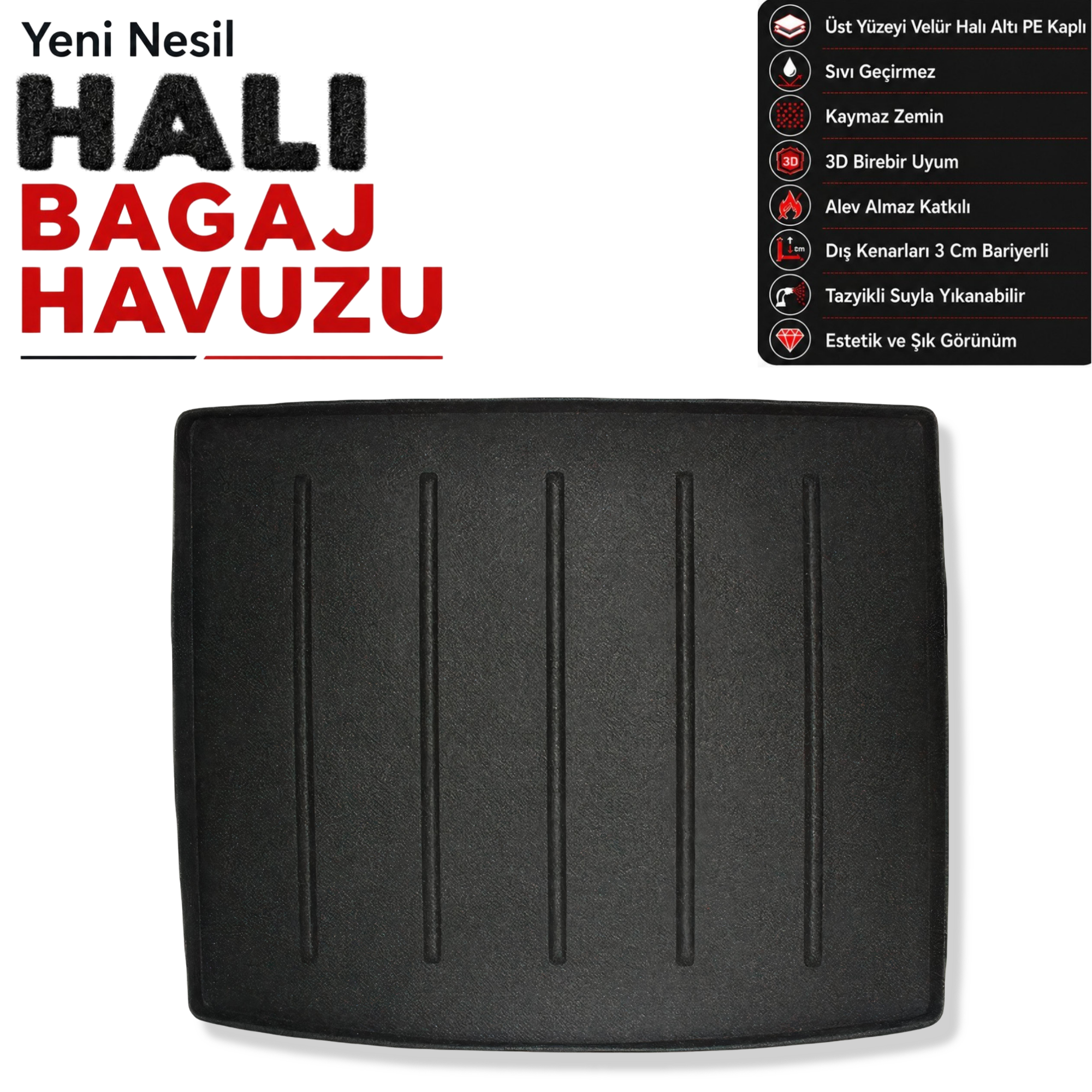 BMW X1 Halı Bagaj Havuzu U11(2023 ve Sonrası)