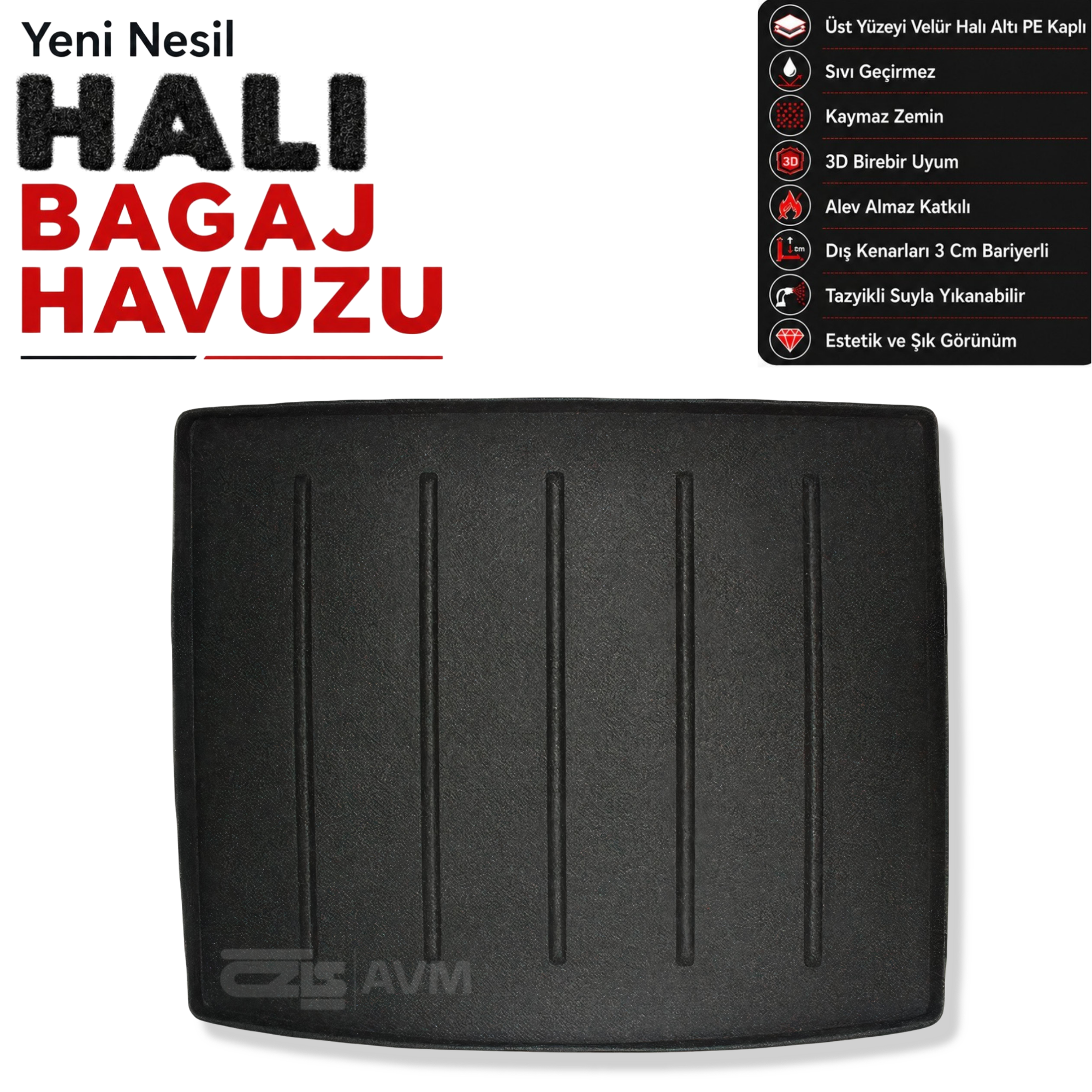 BMW X1 Halı Bagaj Havuzu U11(2023 ve Sonrası)