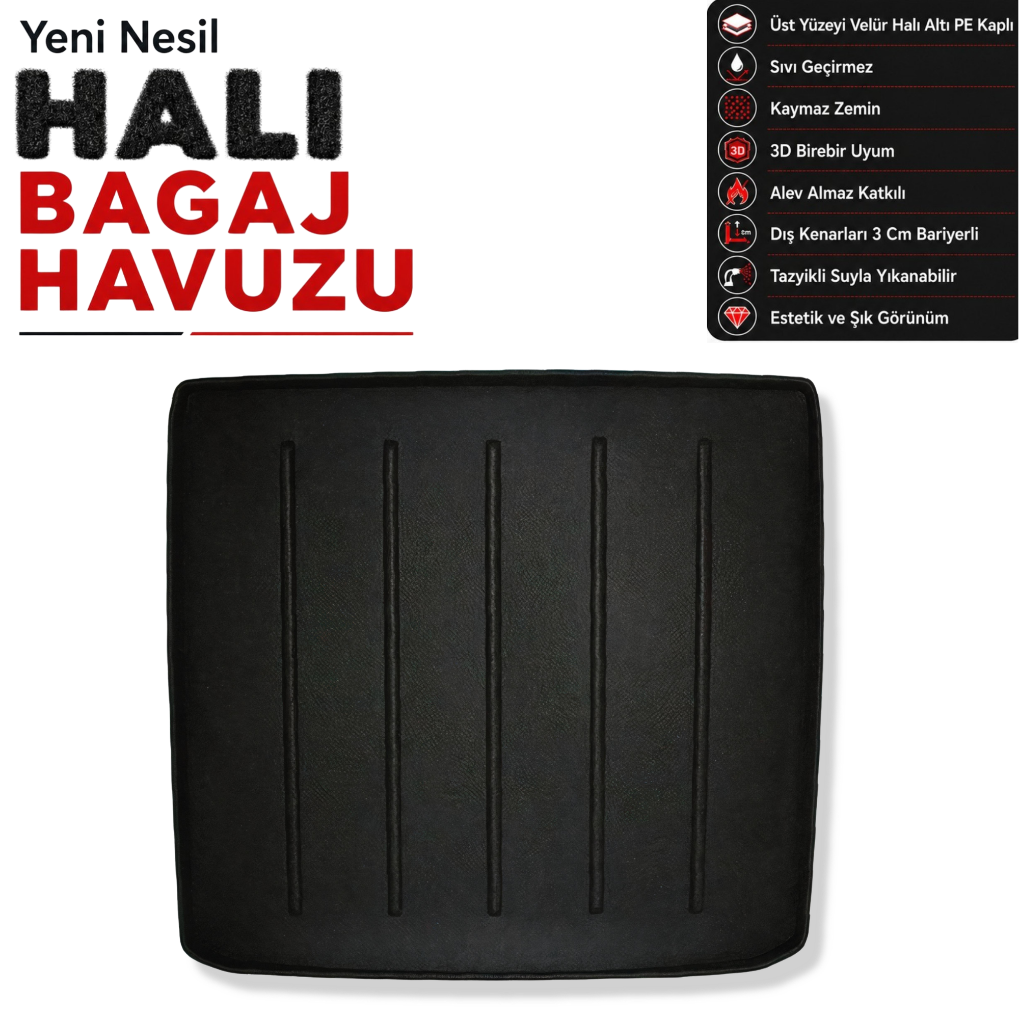 BMW 2 Grand Coupe F44 Halı Bagaj Havuzu (2024 Sonrası)