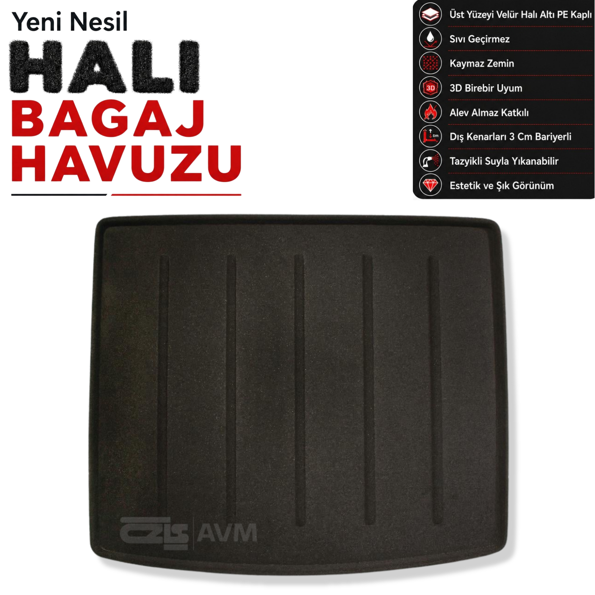 BMW X1 Hybrid U11 Halı Bagaj Havuzu (2024 Sonrası)