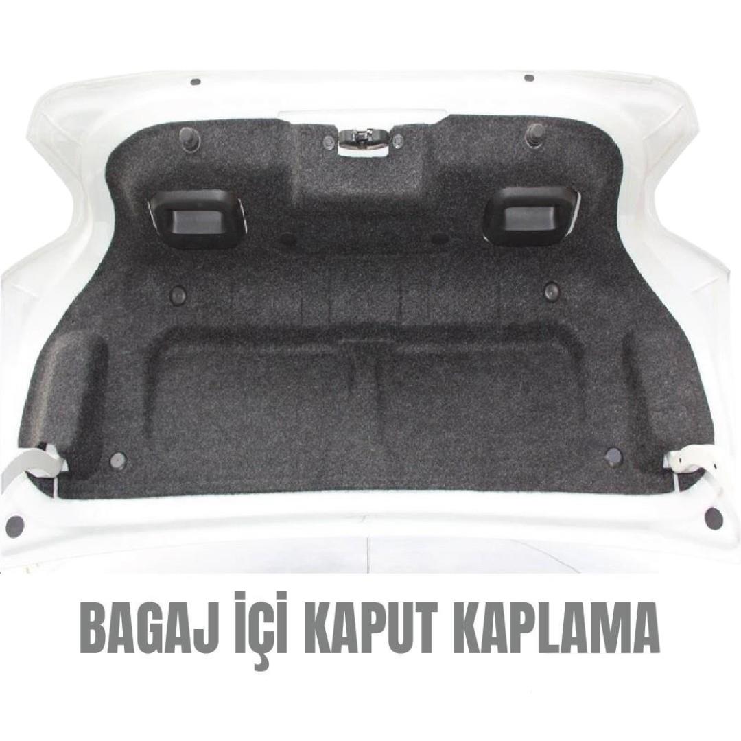 Citroen C Elysee Bagaj Kaput Altı Halı Kaplama (2012 Sonrası)