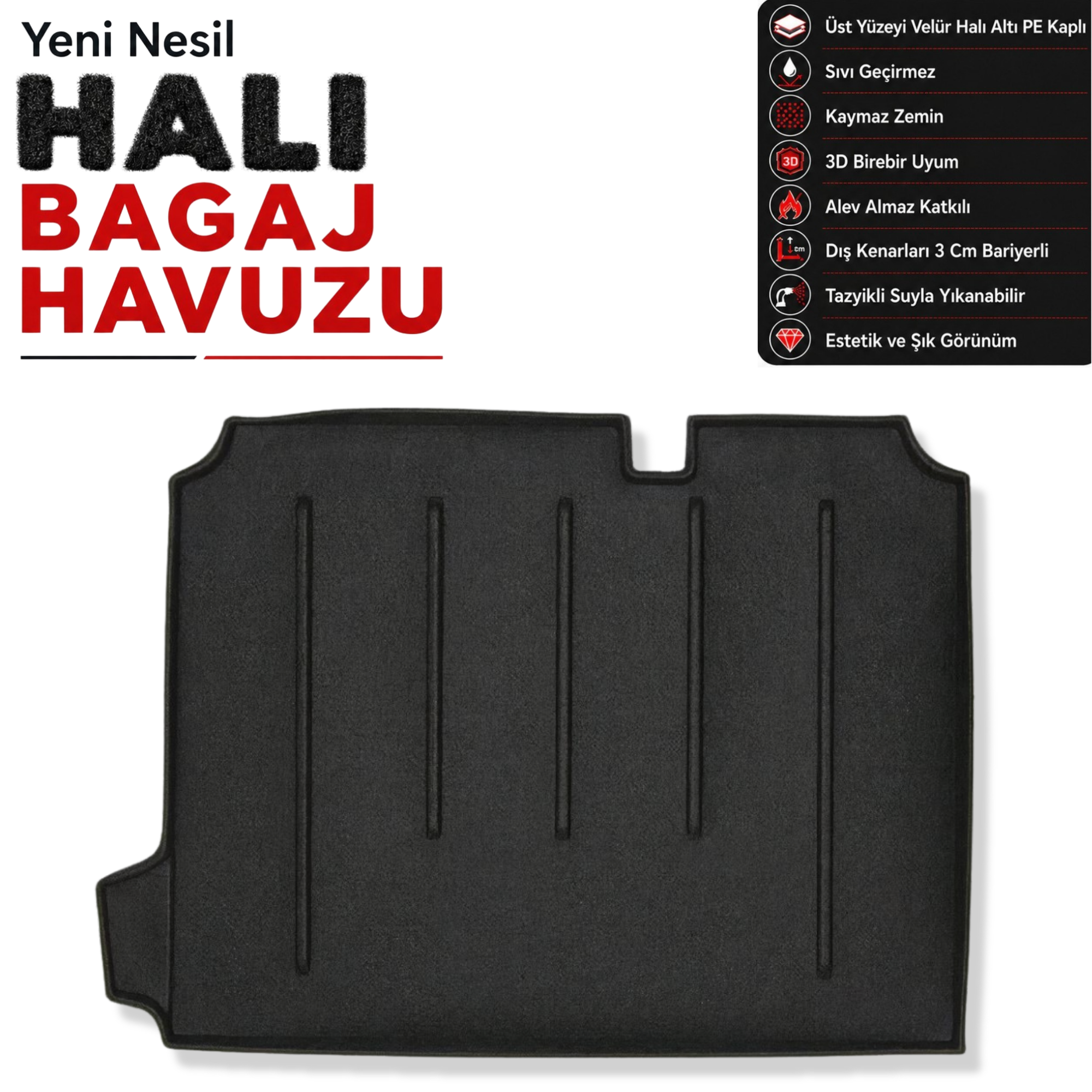 Citroen C4 Halı Bagaj Havuzu ( 2011 - 2021 Arası)