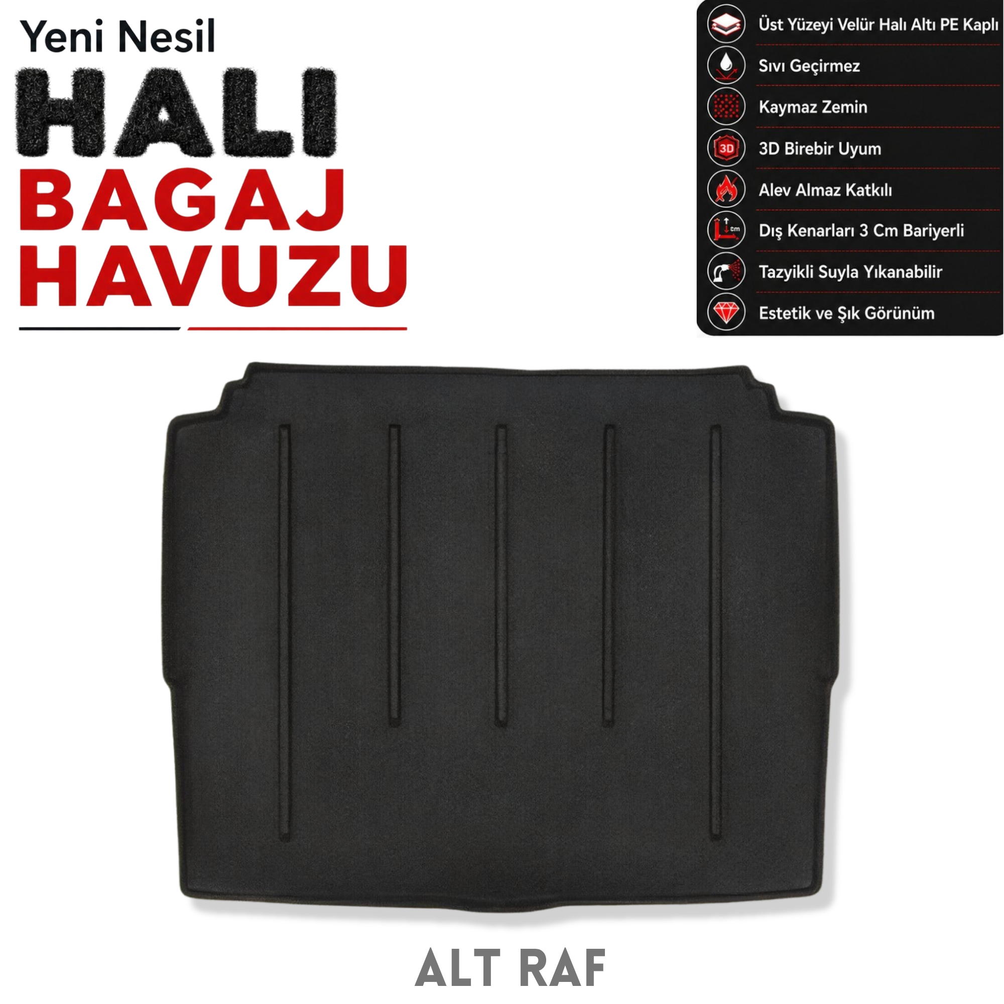 Citroen C5 Aircross Halı Bagaj Havuzu (2018 - 2024 Arası)