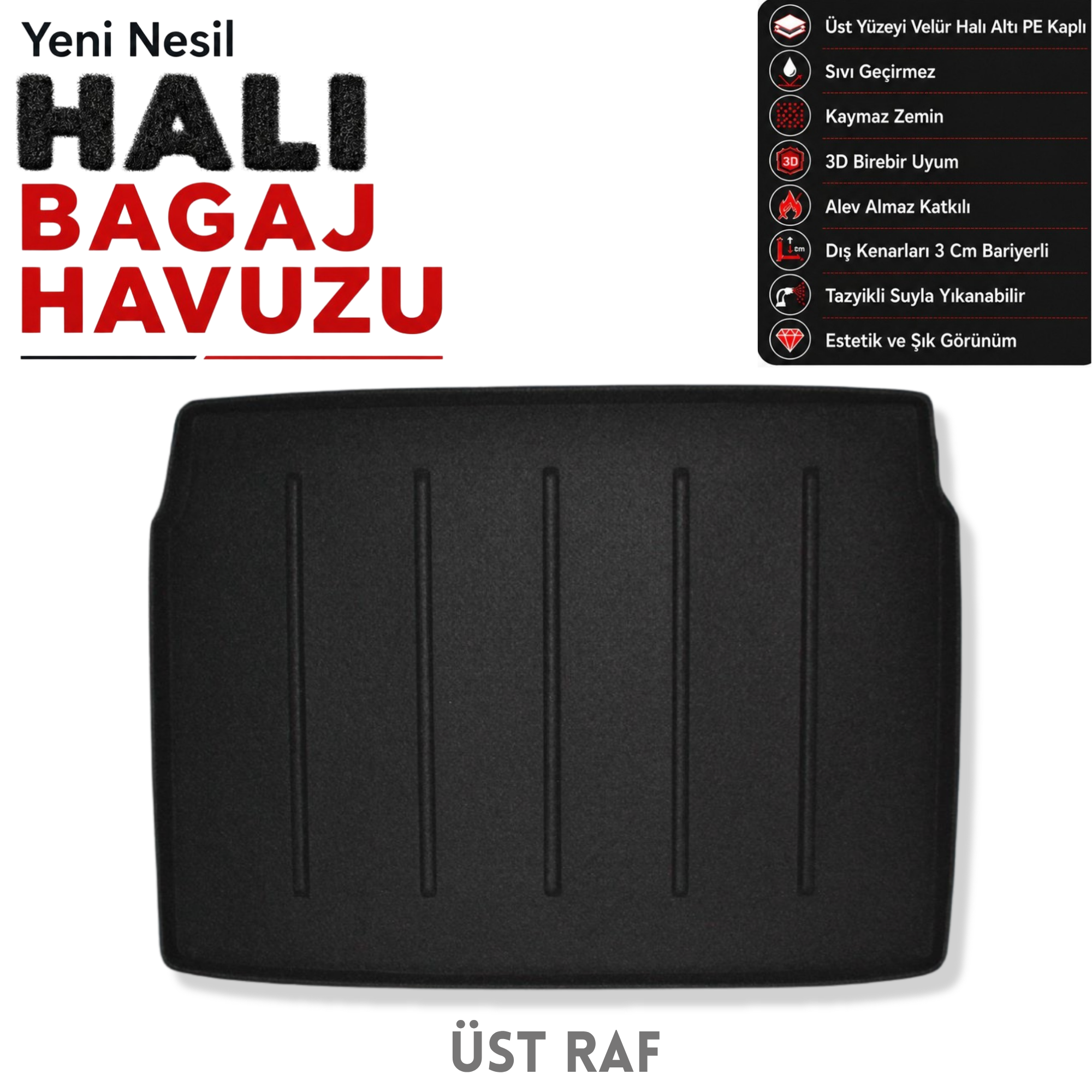 Citroen e-C4 Halı Bagaj Havuzu (2021 Sonrası)