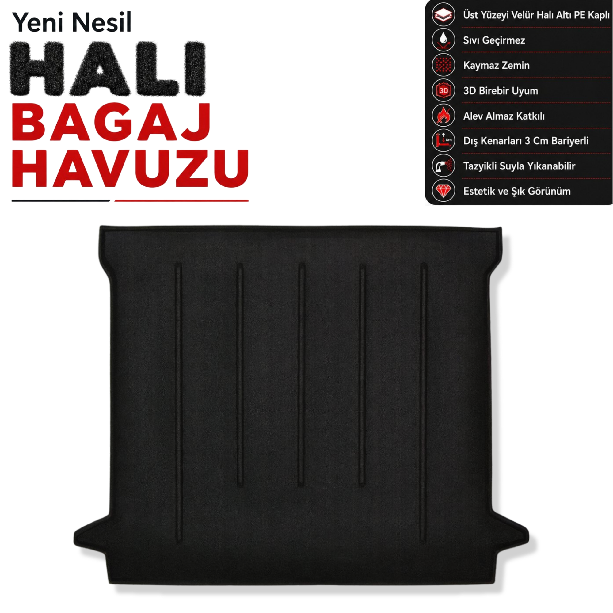 Dacia Dokker Halı Bagaj Havuzu (2012 ve Sonrası)