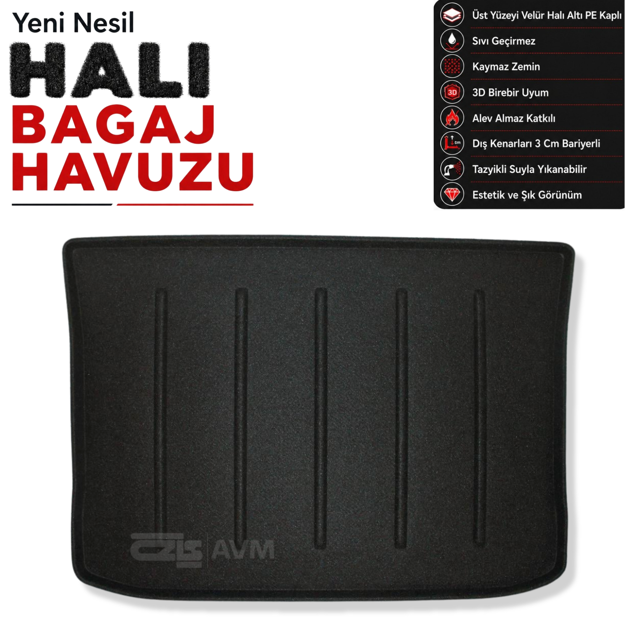 Dacia Spring Halı Bagaj Havuzu (2021 Sonrası)