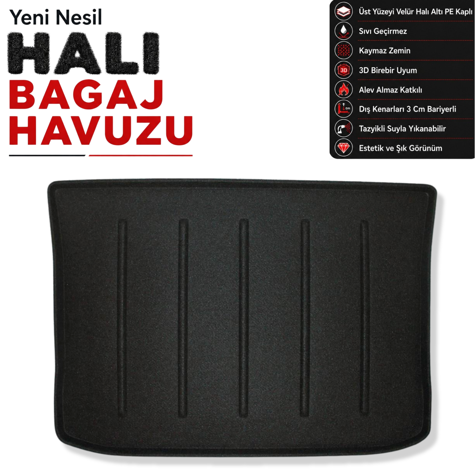 Dacia Spring Halı Bagaj Havuzu (2021 Sonrası)