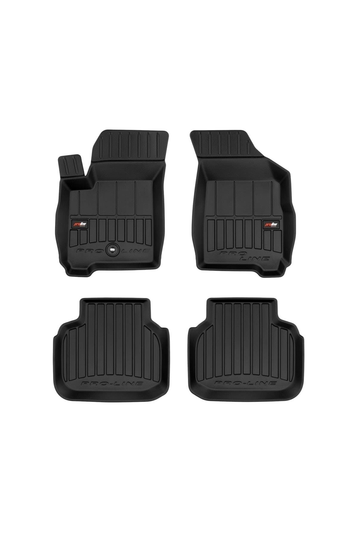 Dodge Journey I Crossover, Tek ve Çift kabin, Black Code Versiyon hariç 2008-2020 Arası Uyumulu Havuzlu Paspas