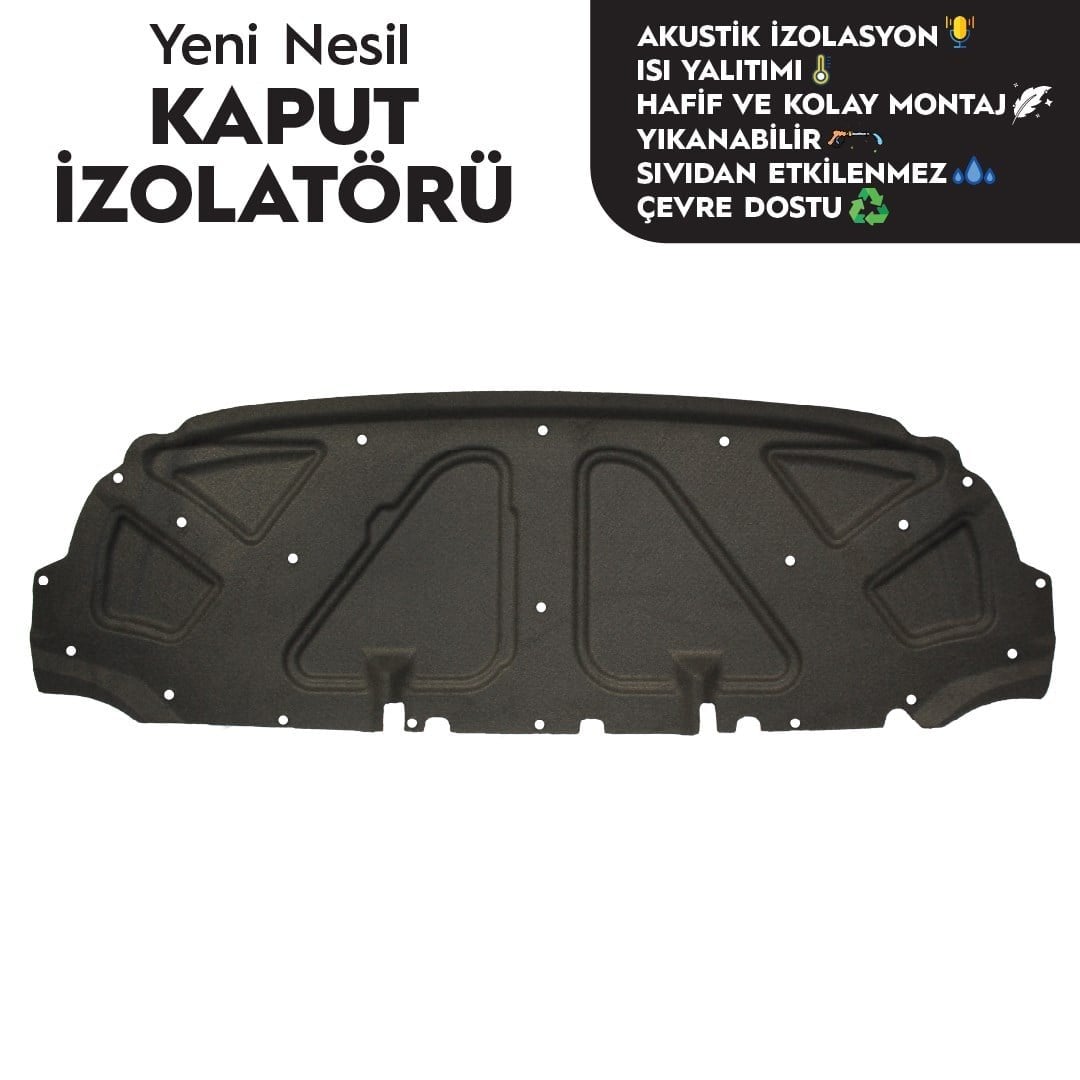 Fiat Doblo 2 Kaput İzolatörü (2006-2012 Arası) - (Geniş Aile Hariç)