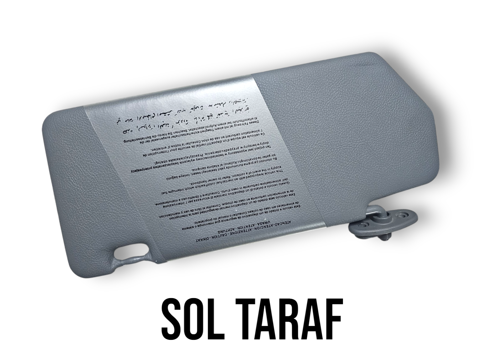 FIAT ALBEA PALİO GÜNEŞ SİPERLİĞİ GRİ TEK SOL CEPLİ   -O-