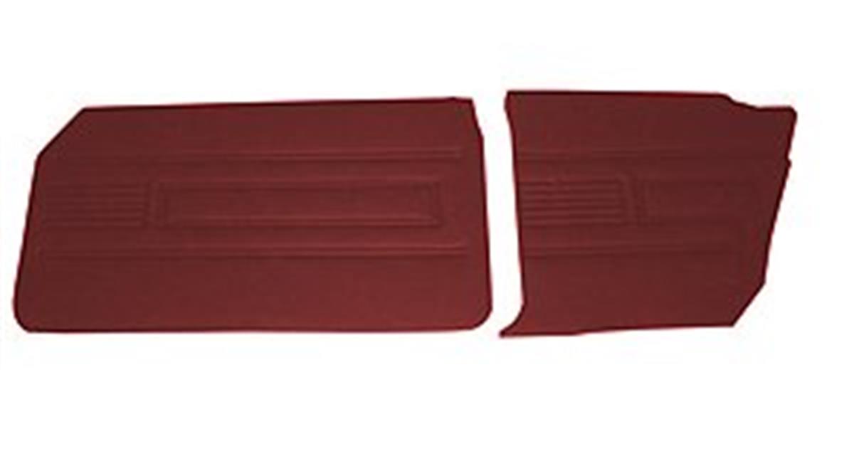 FORD 69 72 MD COUPE  KAPI DÖŞEME DÜZ BORDO Direksz