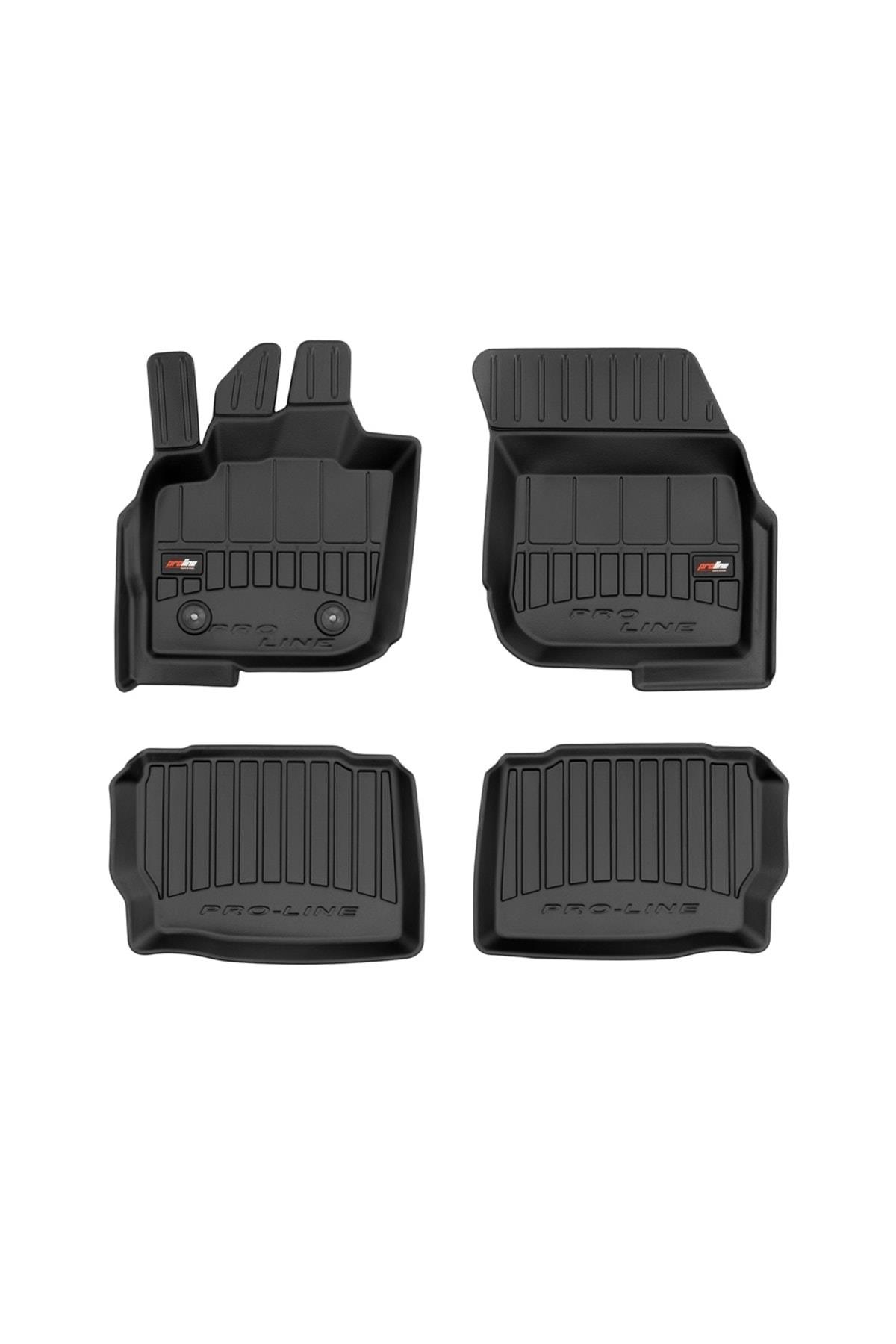 Ford Mondeo V Klips aralığı 24,5cm 2014-2022 Arası Uyumulu Havuzlu Paspas