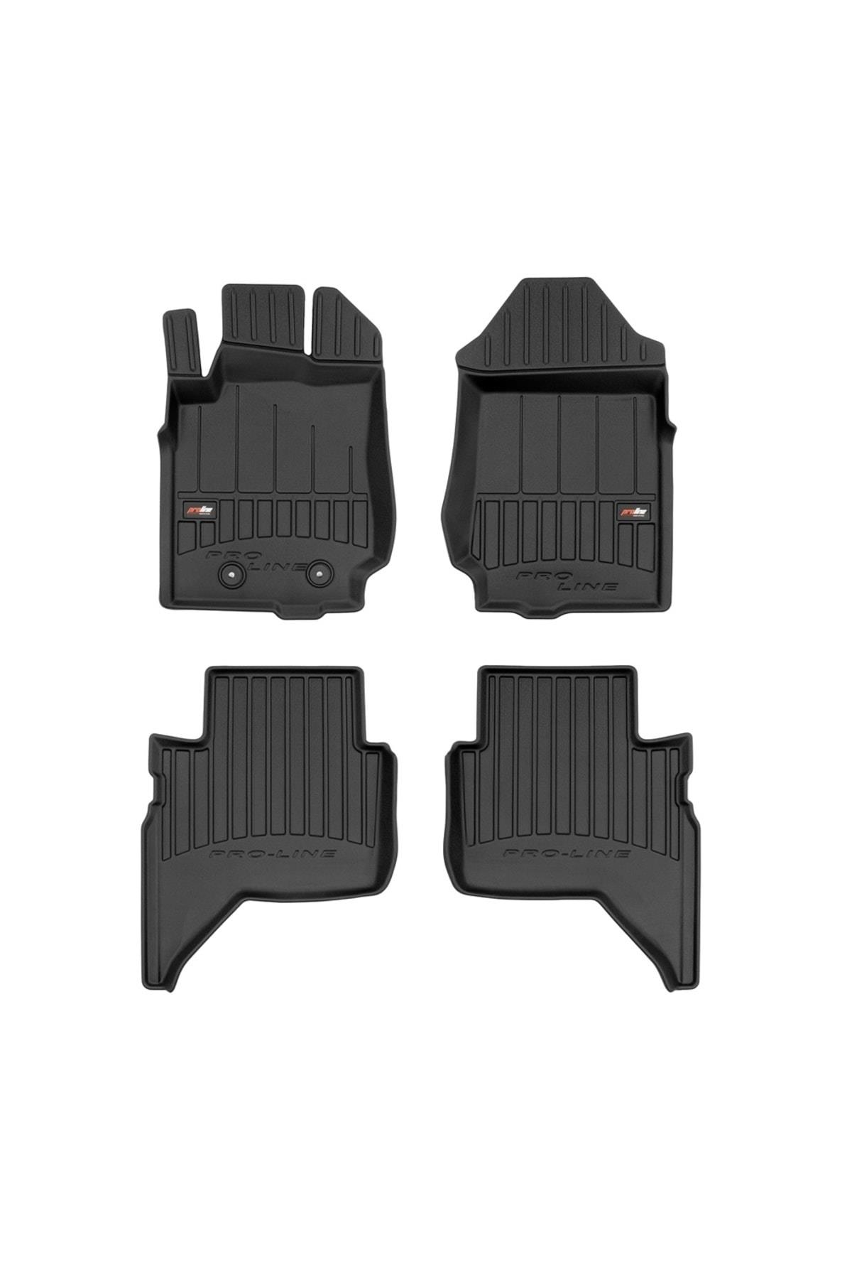 Ford Ranger V Pikap, Raptor, Makyajlı 2015-2022 Arası Uyumulu Havuzlu Paspas