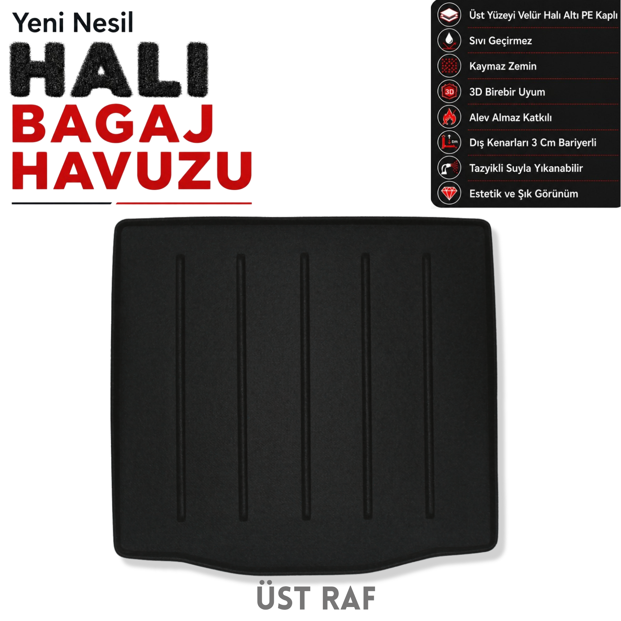 Ford Capri Halı Bagaj Havuzu (2025 Sonrası)