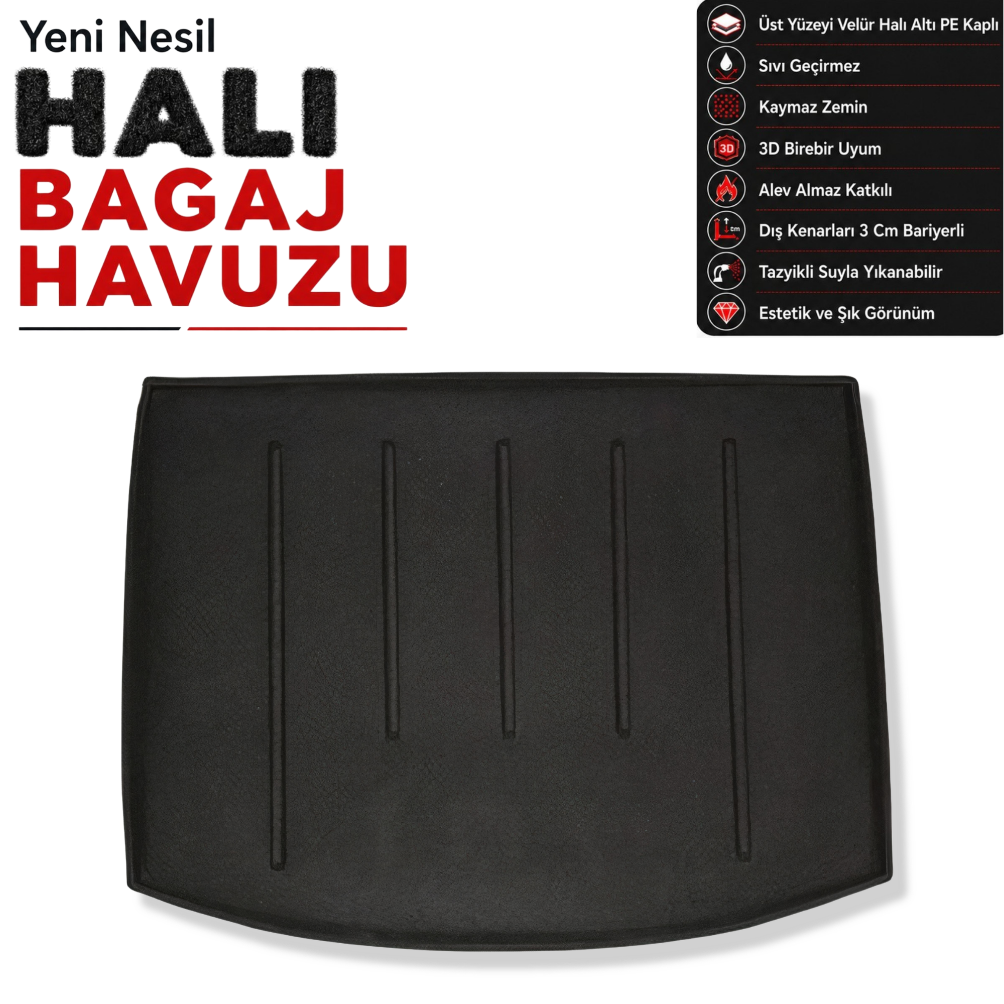 Fiat Bravo Halı Bagaj Havuzu (2008 Sonrası)