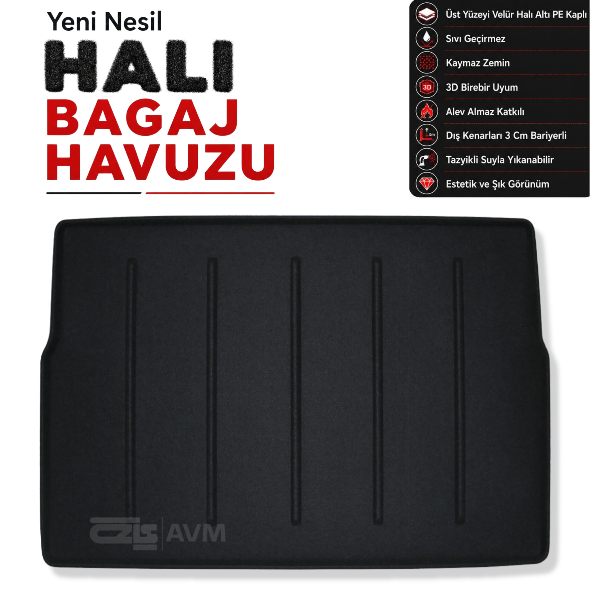 Toyota Proace Verso Halı Bagaj Havuzu (2025 Sonrası)