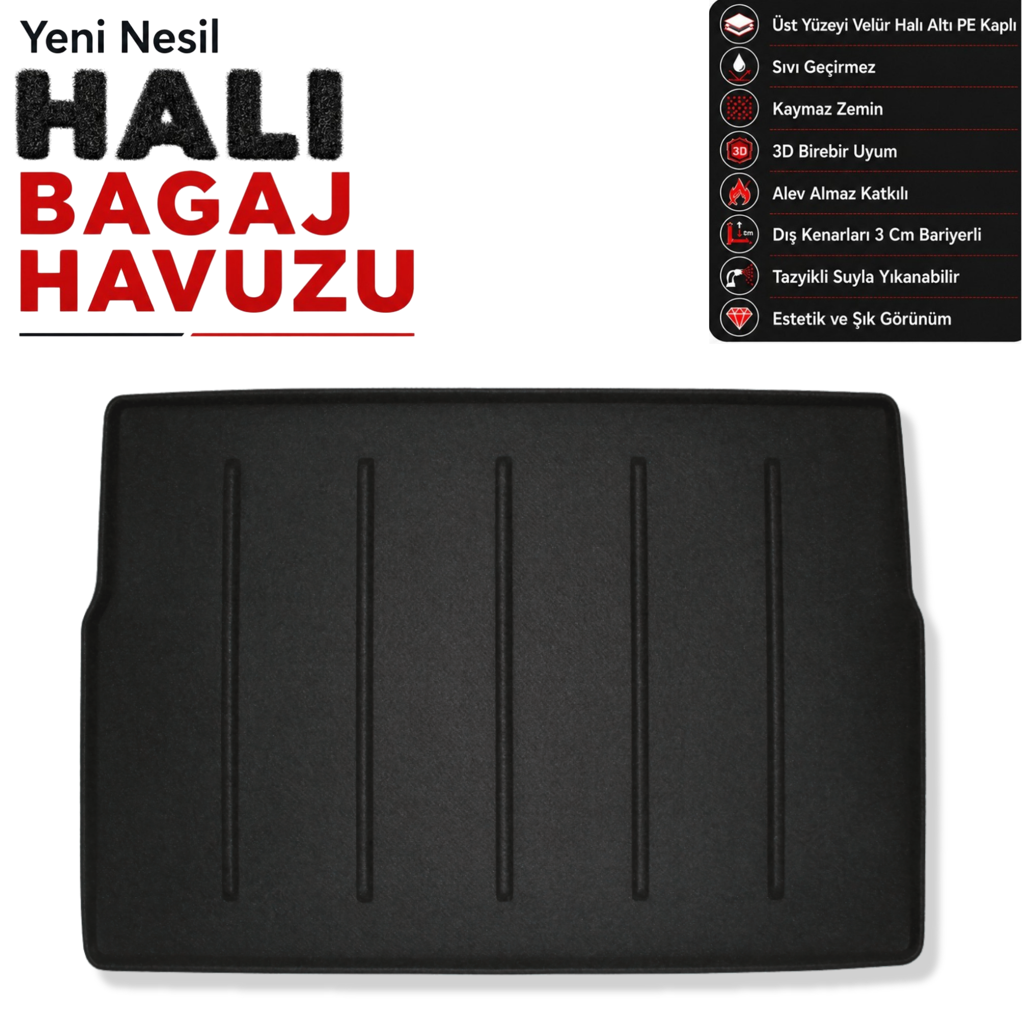 Fiat Ulysse Halı Bagaj Havuzu (2025 Sonrası)