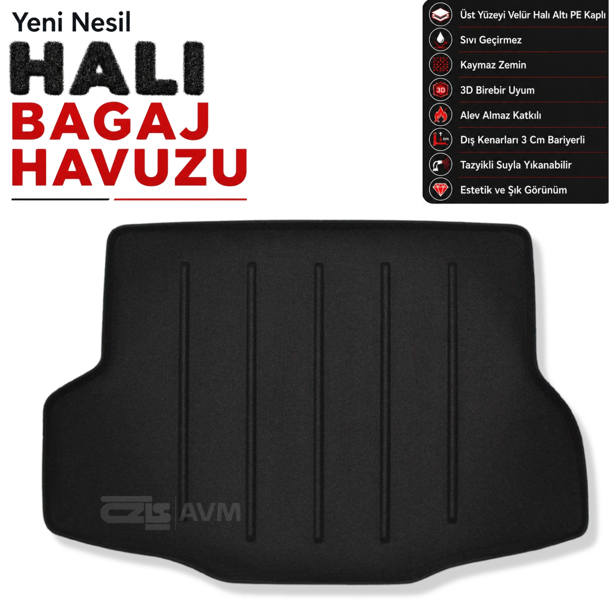 Honda City Halı Bagaj Havuzu (2021 Sonrası)