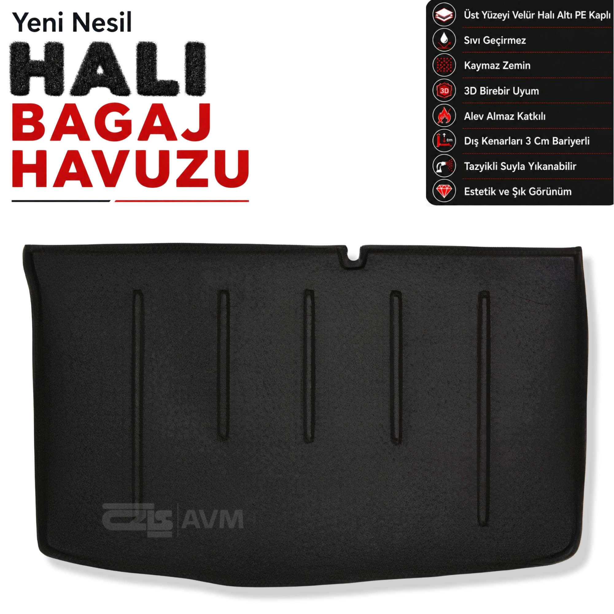 Hyundai i20 Halı Bagaj Havuzu (2009 - 2014 Arası)
