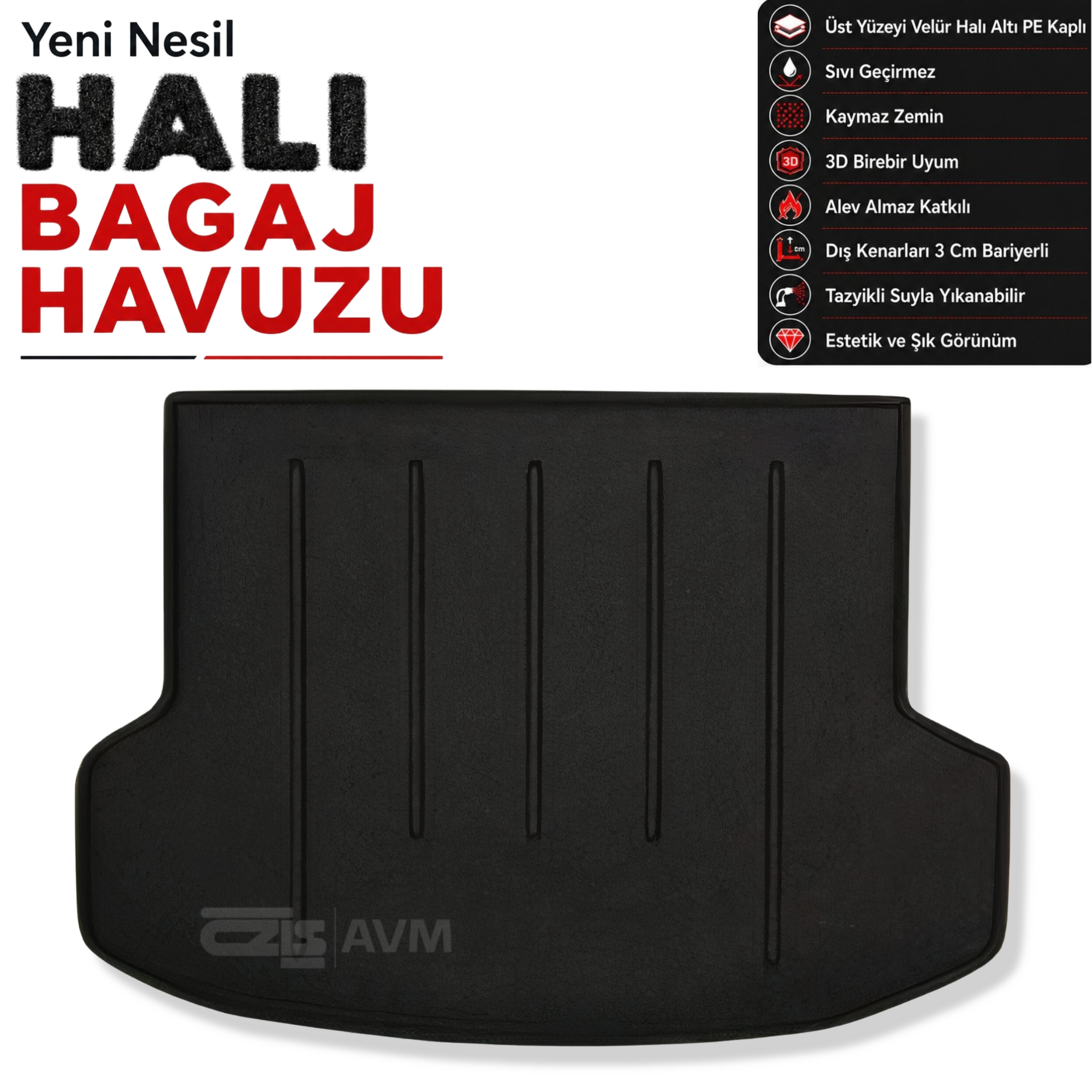 Hyundai iX35 Halı Bagaj Havuzu (2010 Sonrası)
