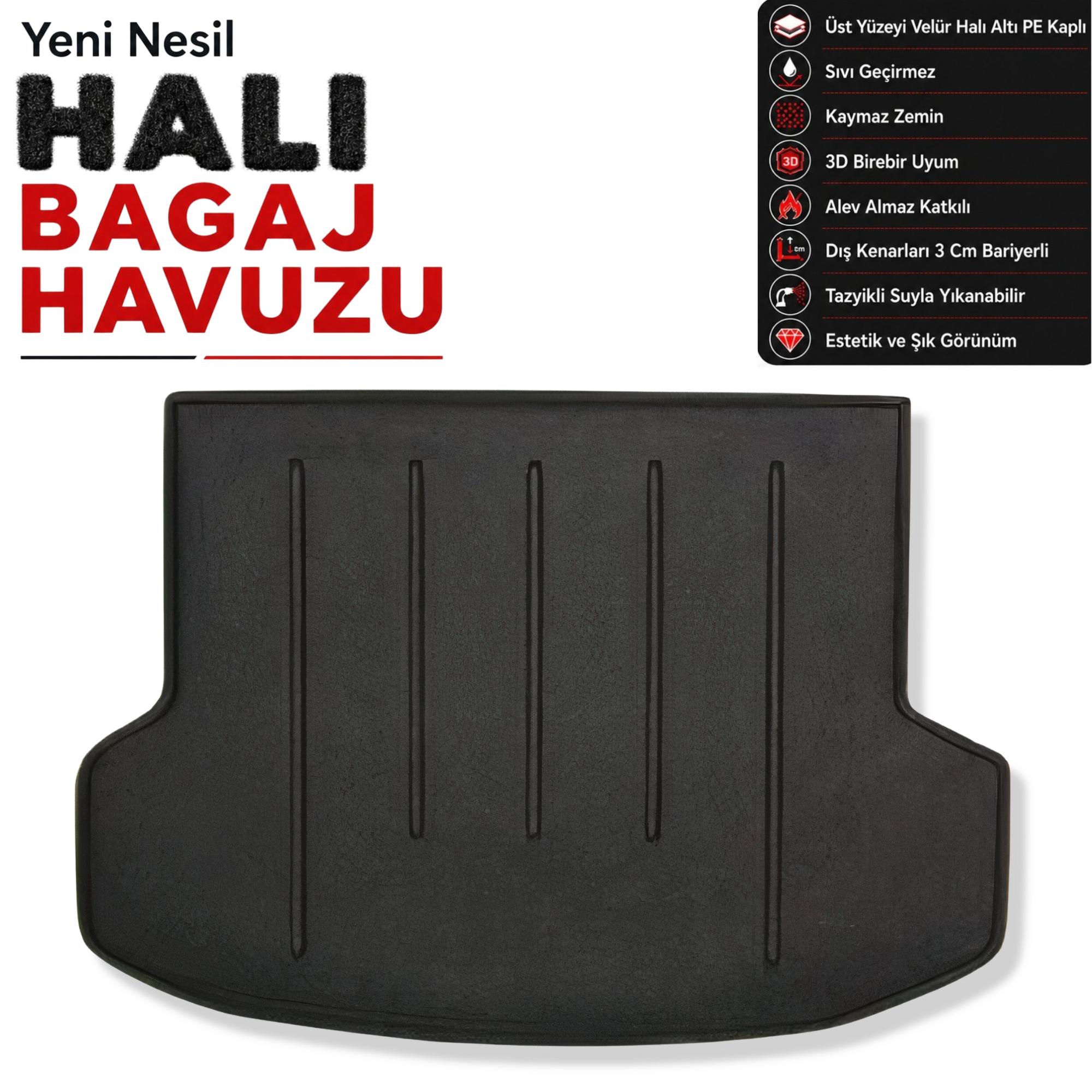 Hyundai iX35 Halı Bagaj Havuzu (2010 Sonrası)