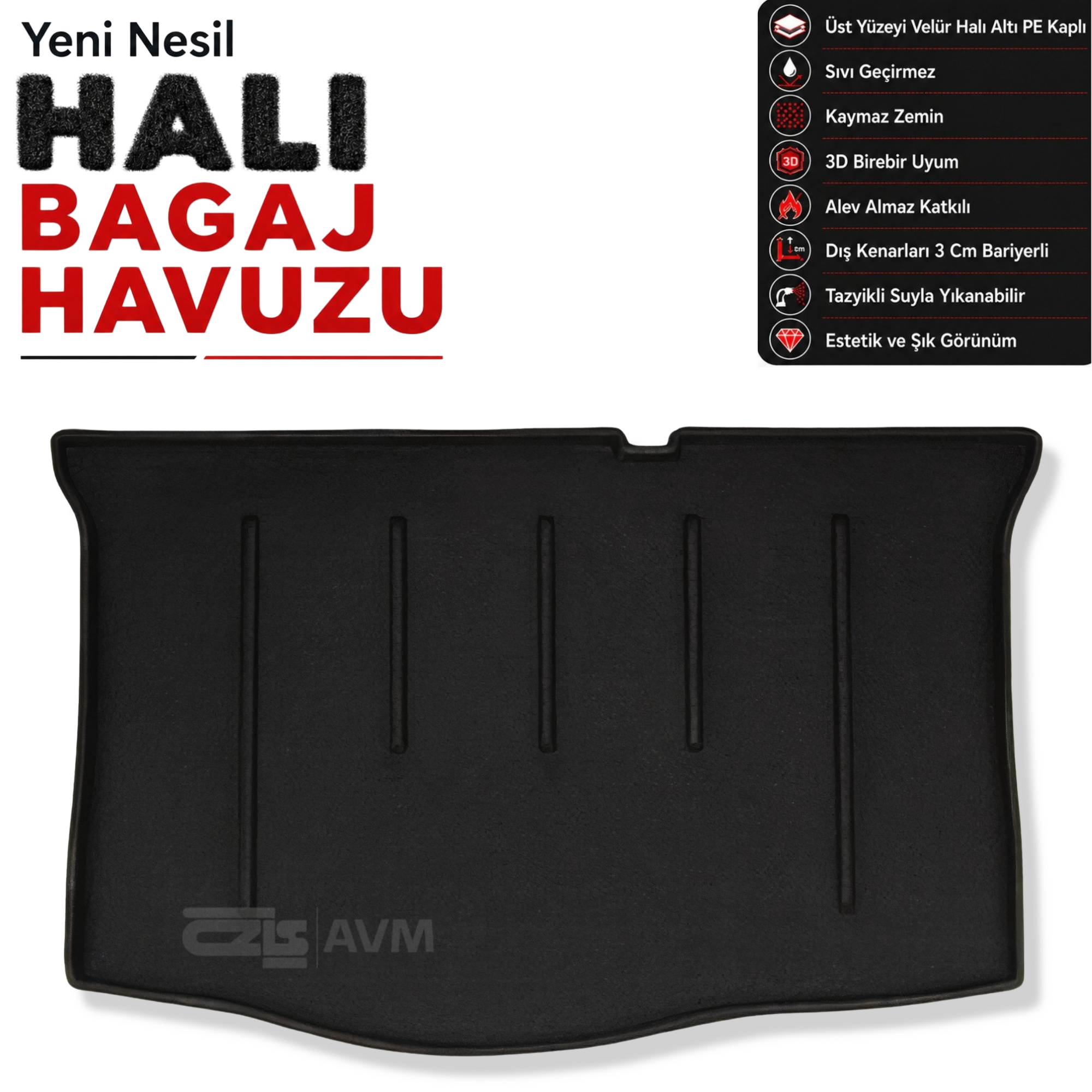 Hyundai i20 Halı Bagaj Havuzu (2014 - 2020 Arası)
