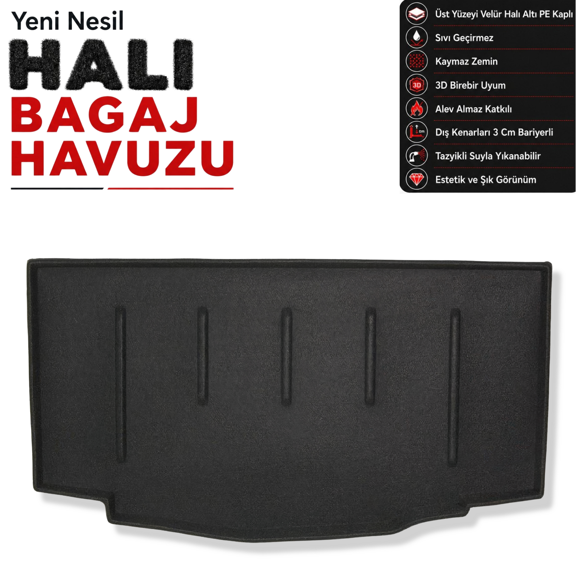 Hyundai i10 Halı Bagaj Havuzu (2014 - 2020 Arası)