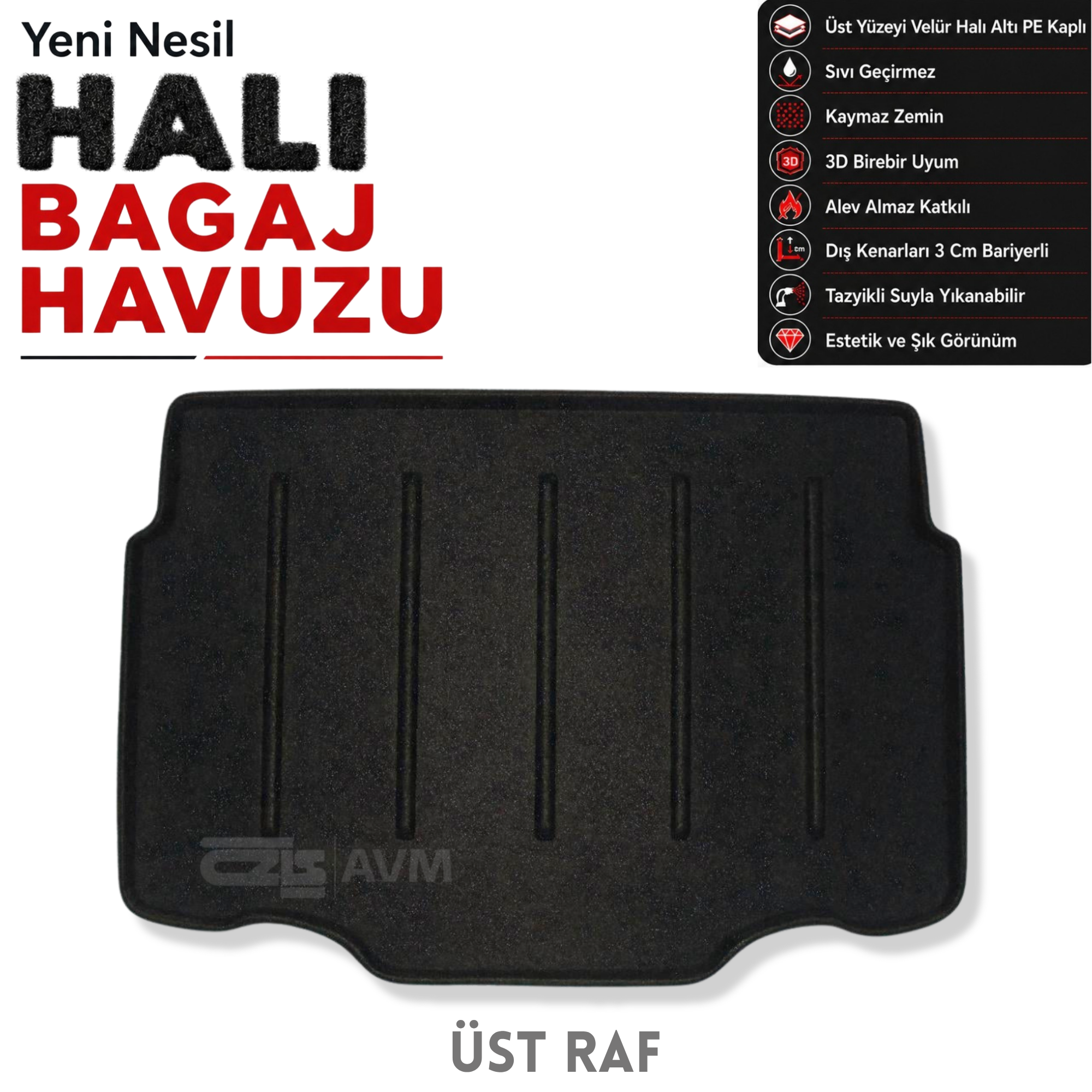 Jeep Avenger Halı Bagaj Havuzu (2025 Sonrası)