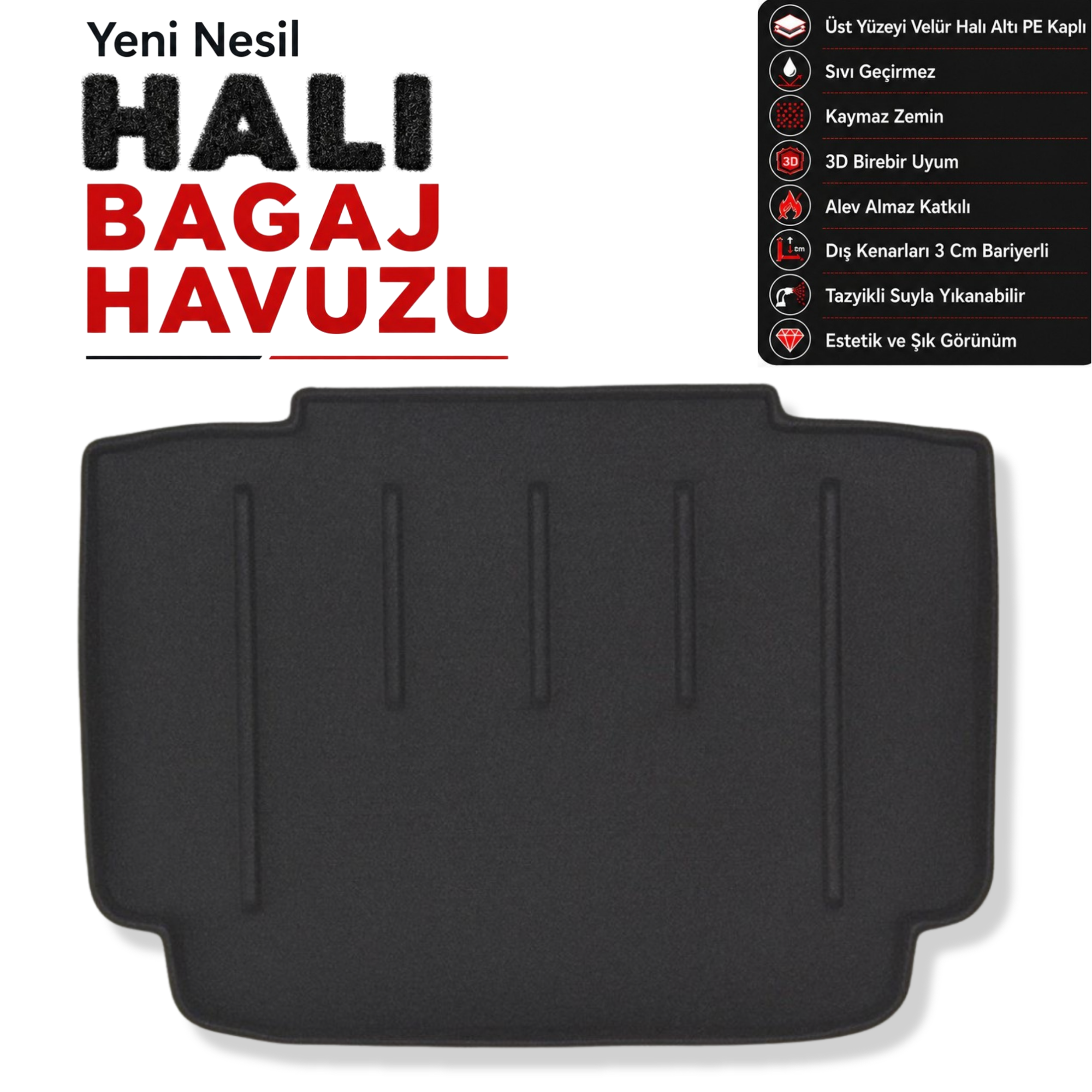 KAMPANYALI - Mini Cooper Clubman Halı Bagaj Havuzu (2015 Sonrası)