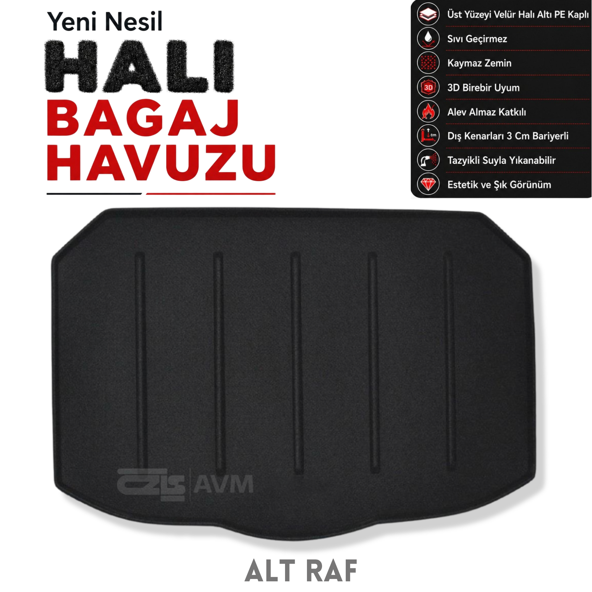 KAMPANYALI - Nissan Qashqai Halı Bagaj Havuzu (2022 ve Sonrası)