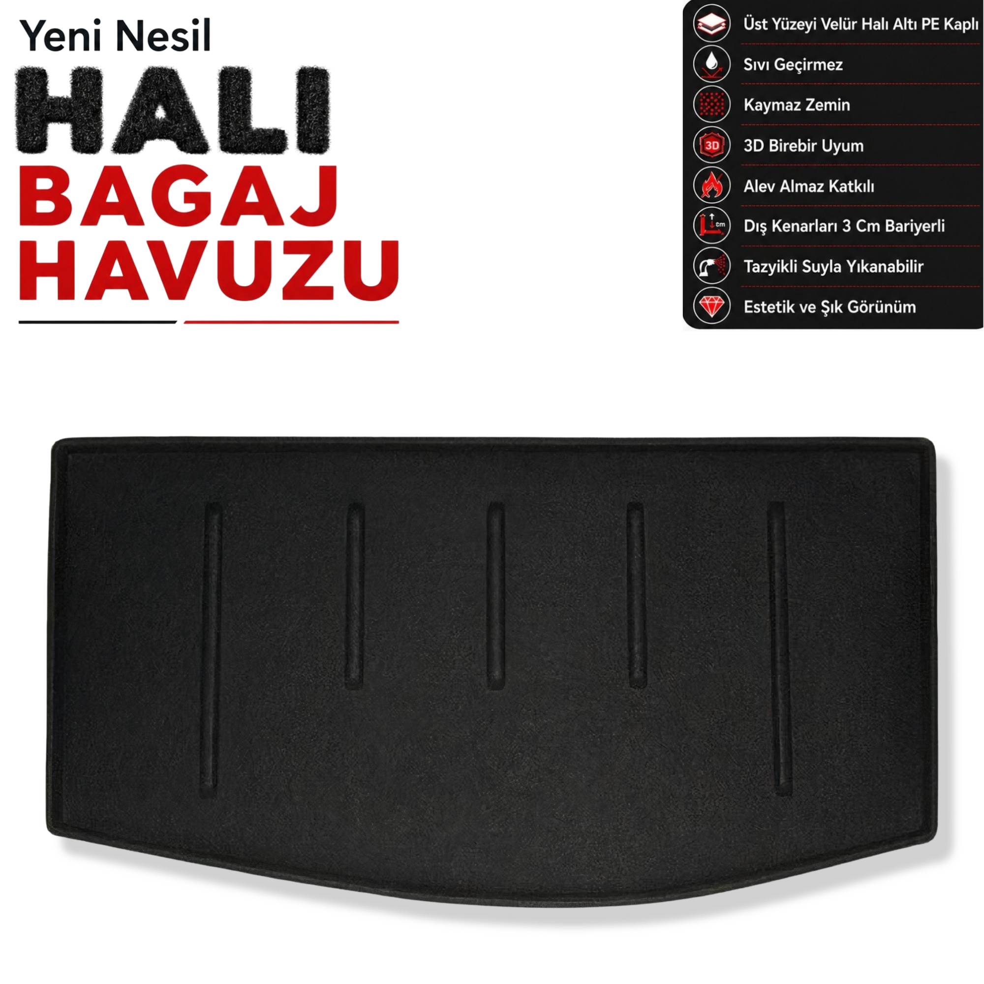 Kia Picanto Halı Bagaj Havuzu (2011 - 2020 Arası)