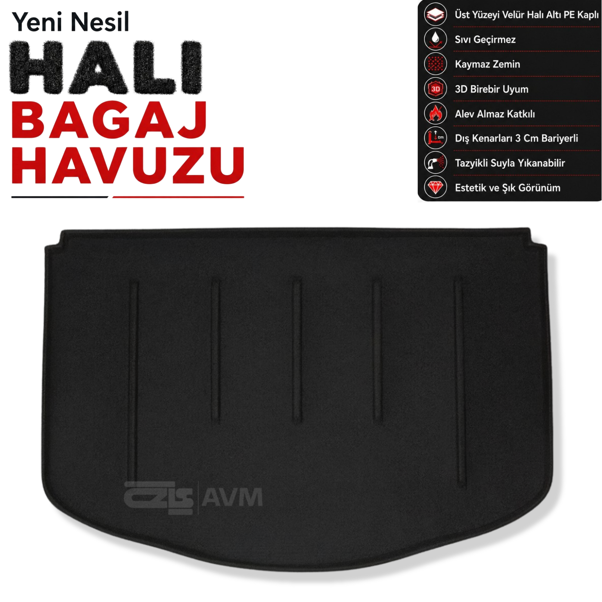 Kia Soul Halı Bagaj Havuzu (2014 Sonrası)