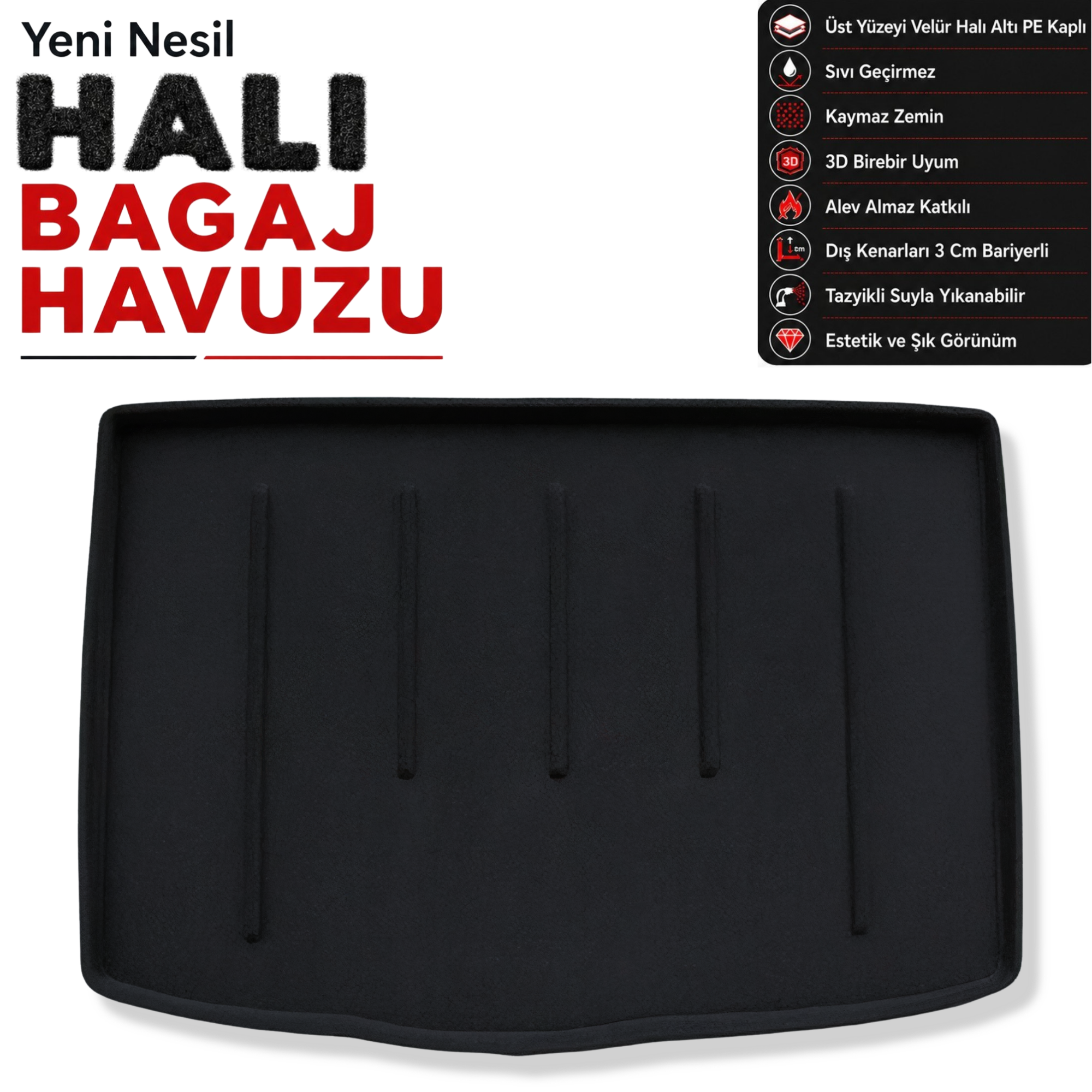 Kia Stonic Halı Bagaj Havuzu (2018 - 2024 Arası)