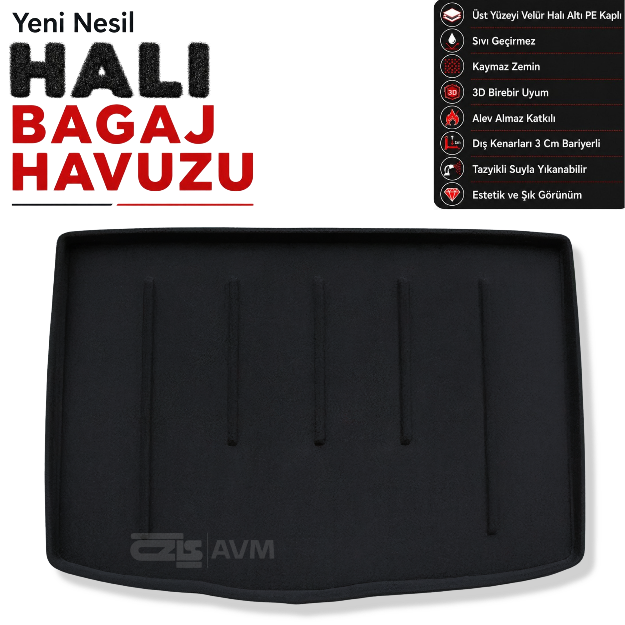Kia Stonic Halı Bagaj Havuzu (2018 - 2024 Arası)