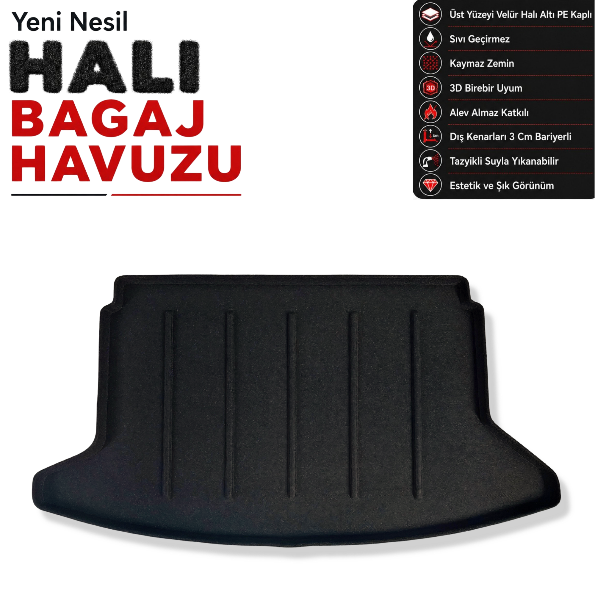 Kia Ceed Halı Bagaj Havuzu (2019 - 2022 Arası)