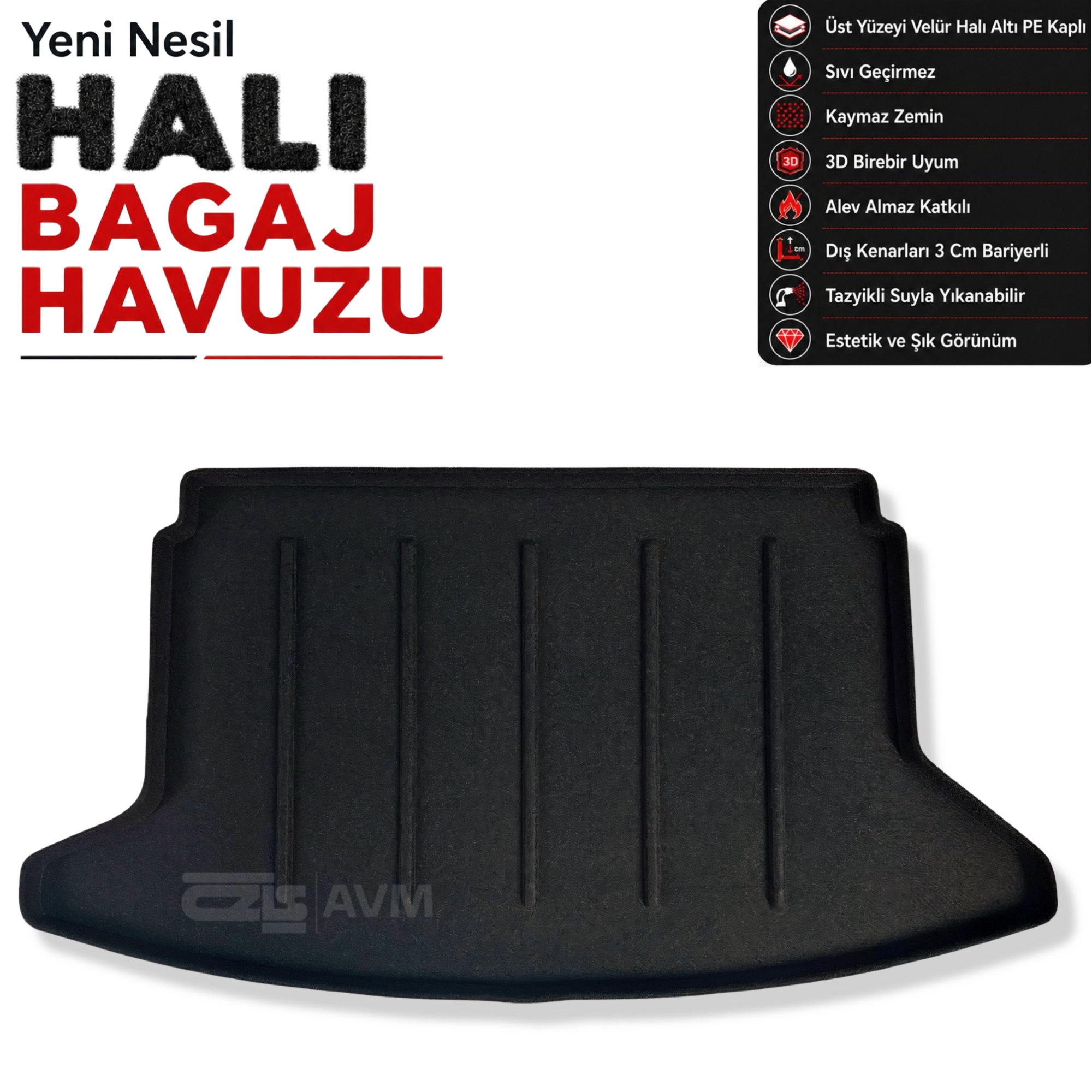 Kia Ceed Halı Bagaj Havuzu (2019 - 2022 Arası)