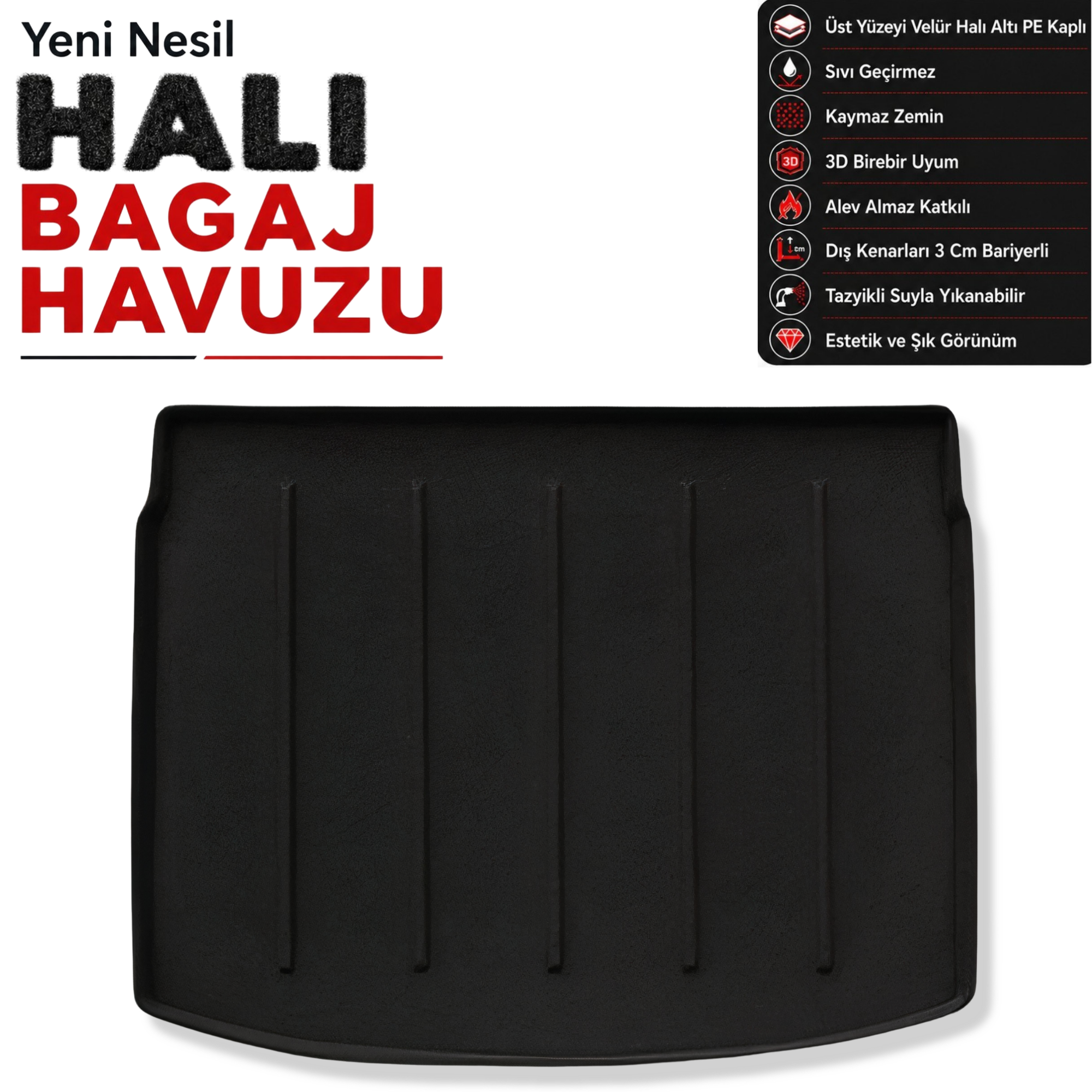 Kia XCeed Halı Bagaj Havuzu (2020 - 2025 Arası)