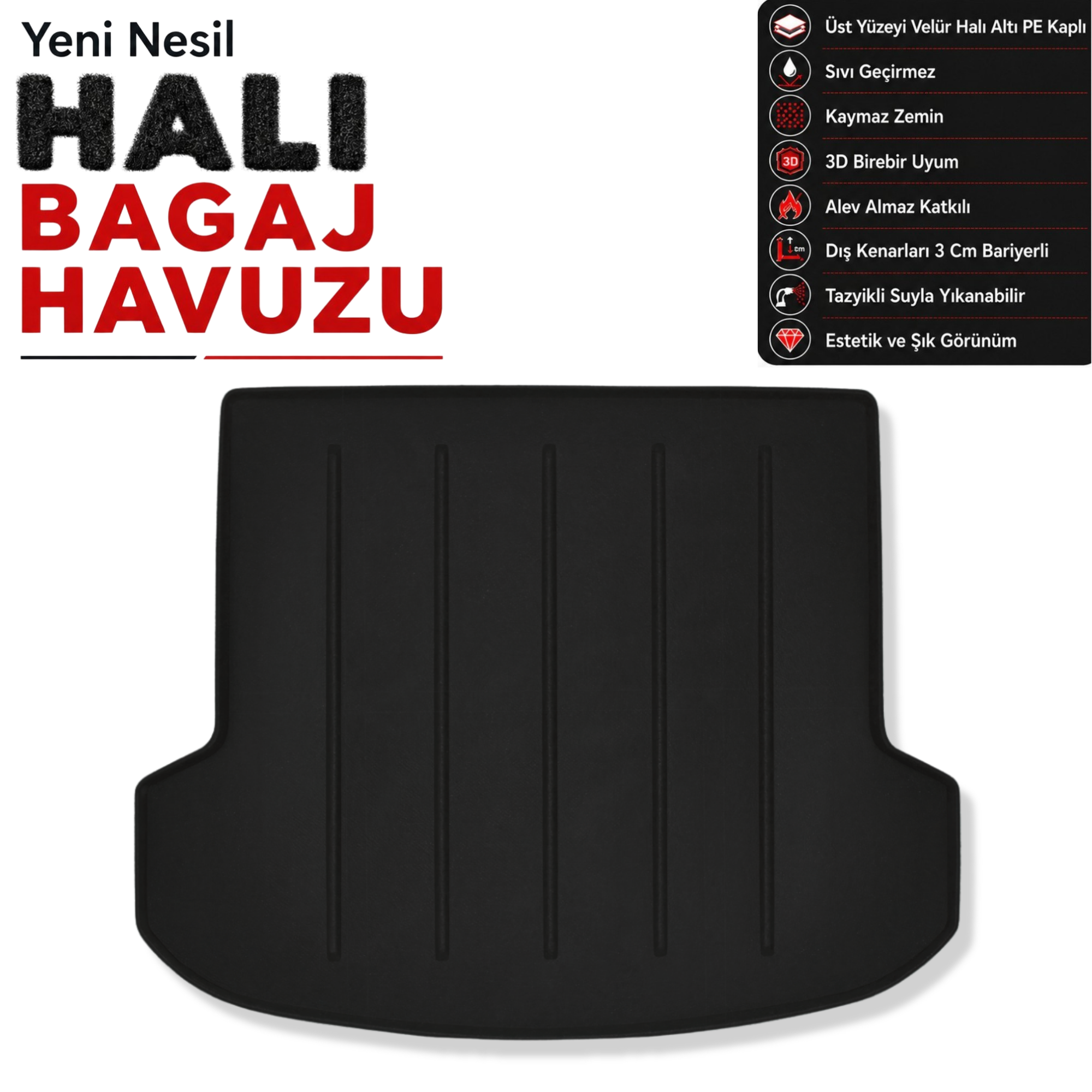 Kia Sorento Halı Bagaj Havuzu (2025 Sonrası)